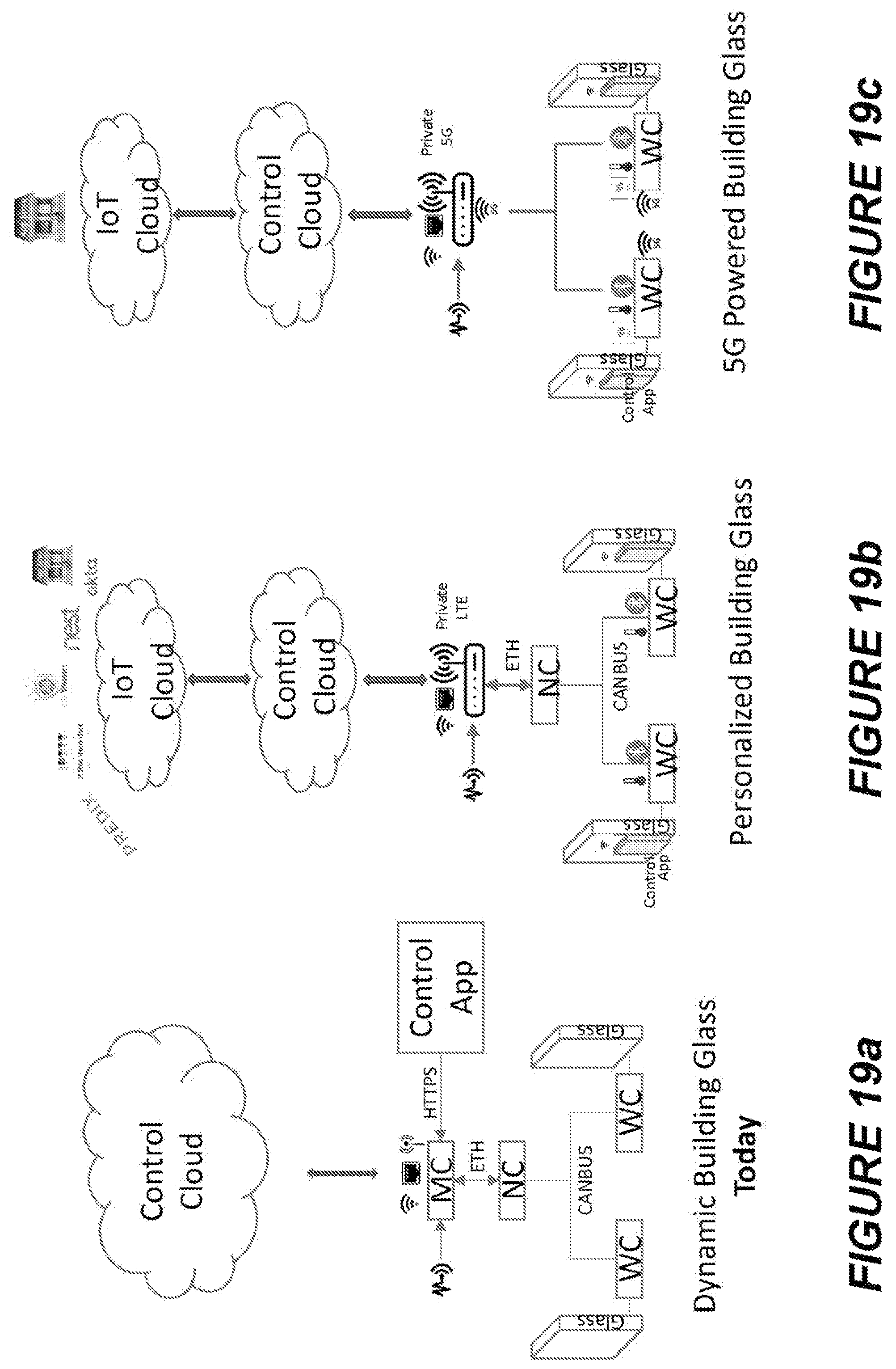 Patent US12378814 Figure 19 – Displays for tintable windows