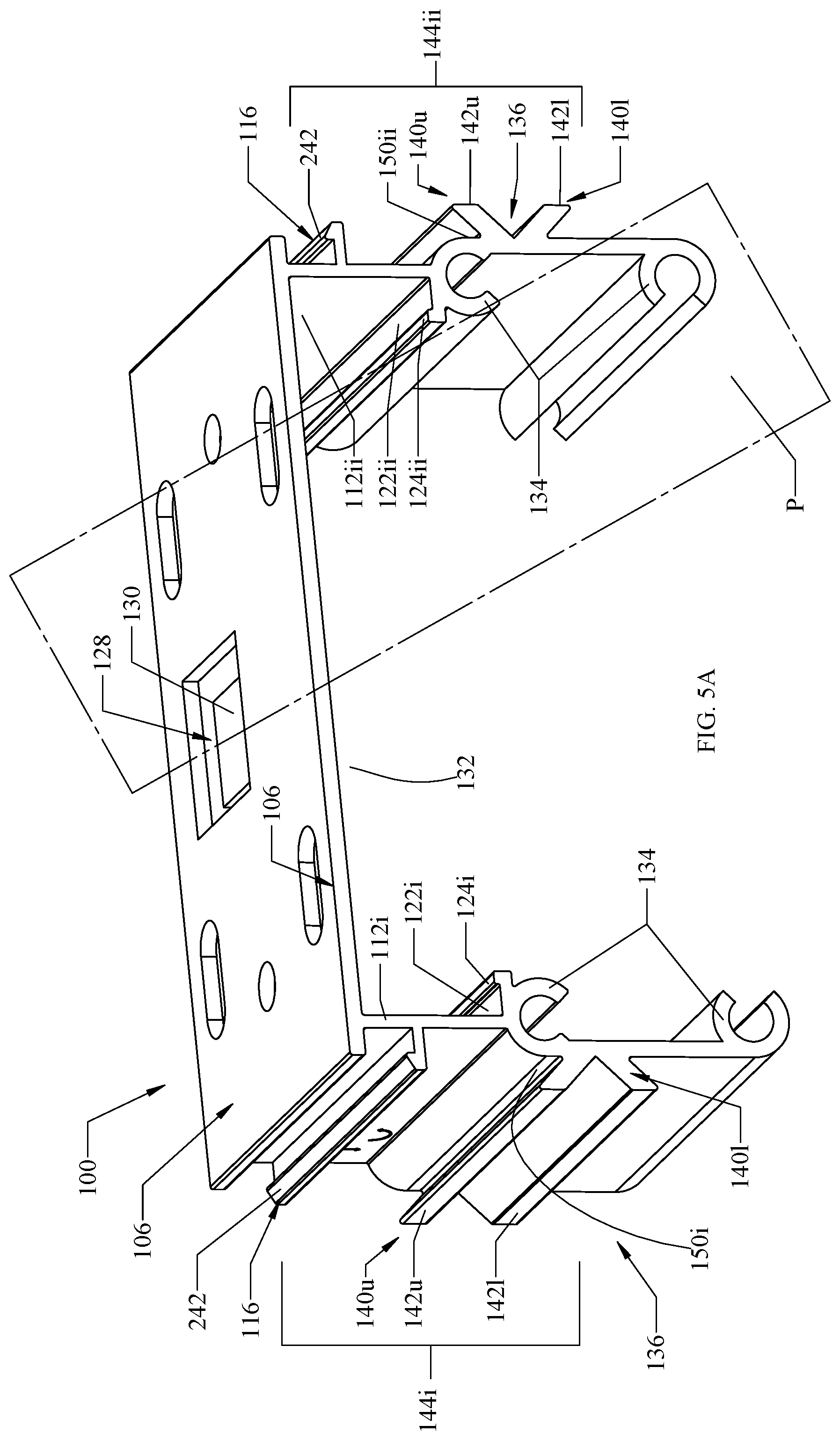 Patent US12378816 Figure 9 – Universal adjustable bracket for window and door coverings