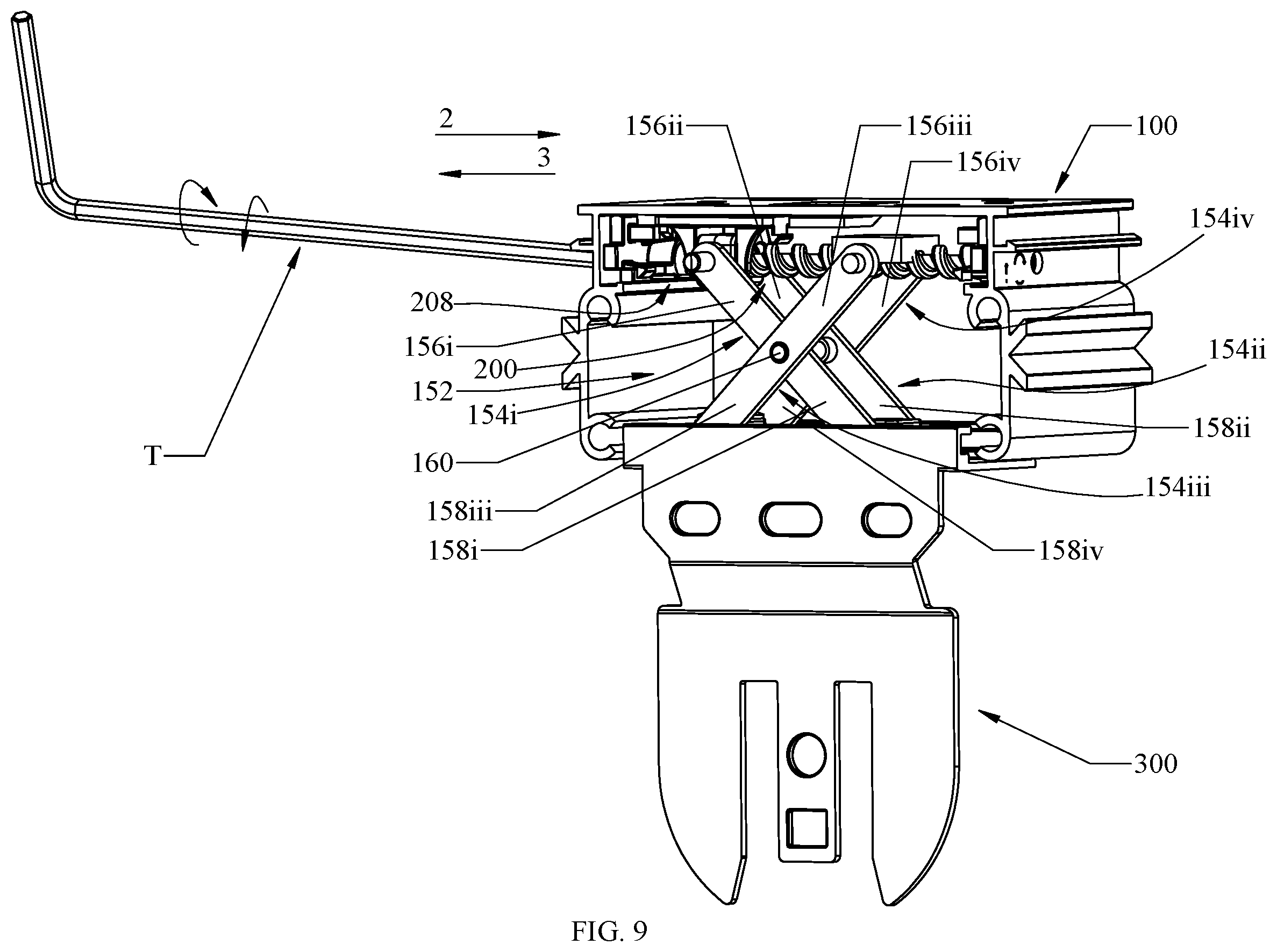 Patent US12378816 Figure 12 – Universal adjustable bracket for window and door coverings