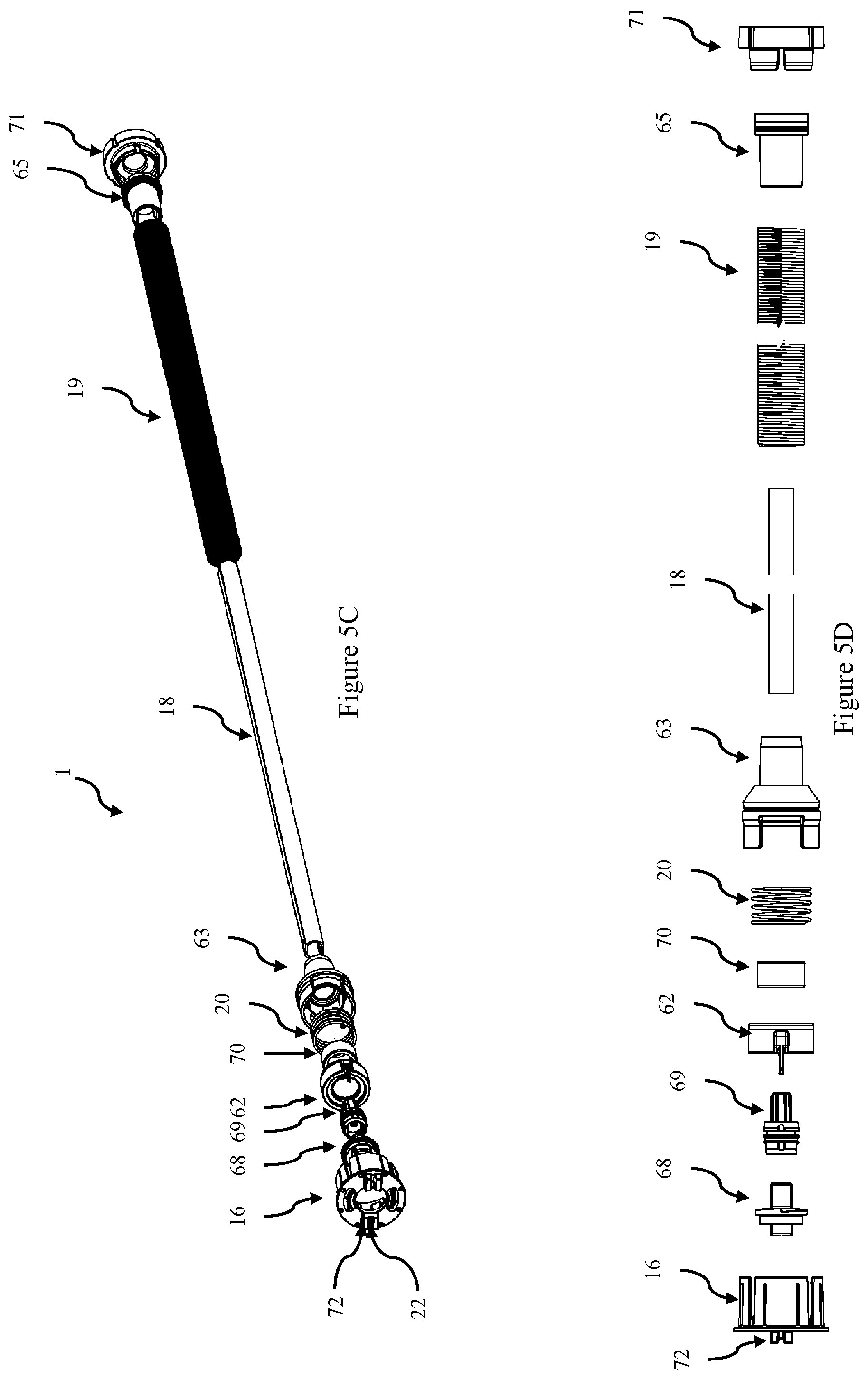 Patent US12378817 Figure 11 – Spring assist system
