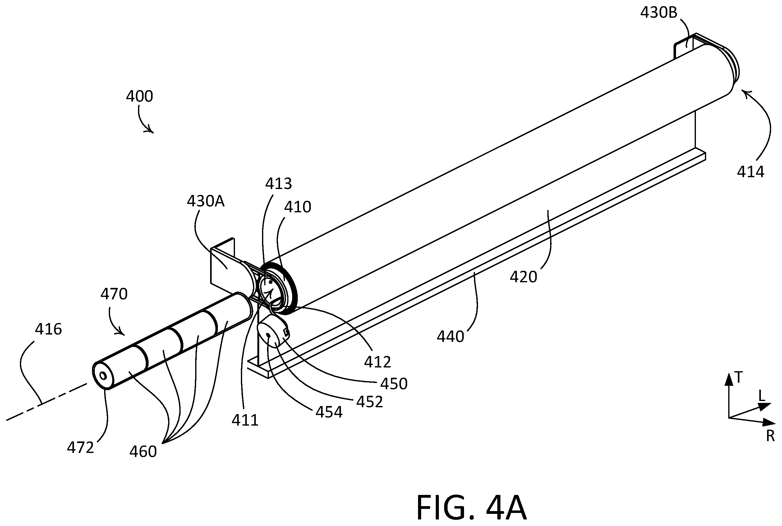 Patent US12378818 Figure 7 – Pre-winding a motorized roller shade