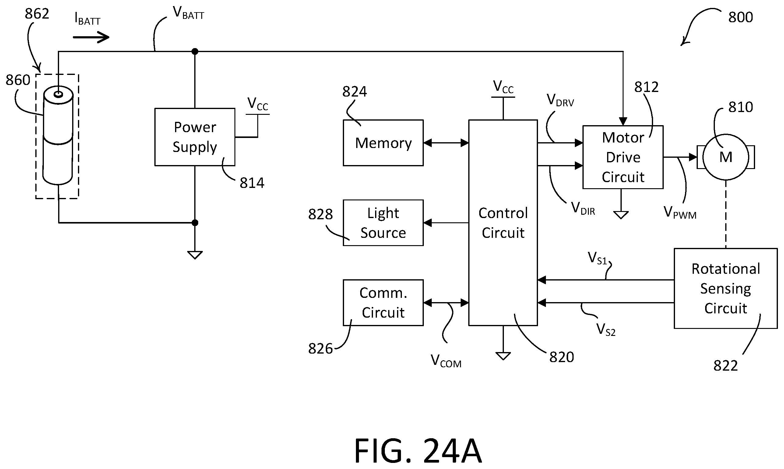 Patent US12378819 Figure 15 – Motorized window treatment