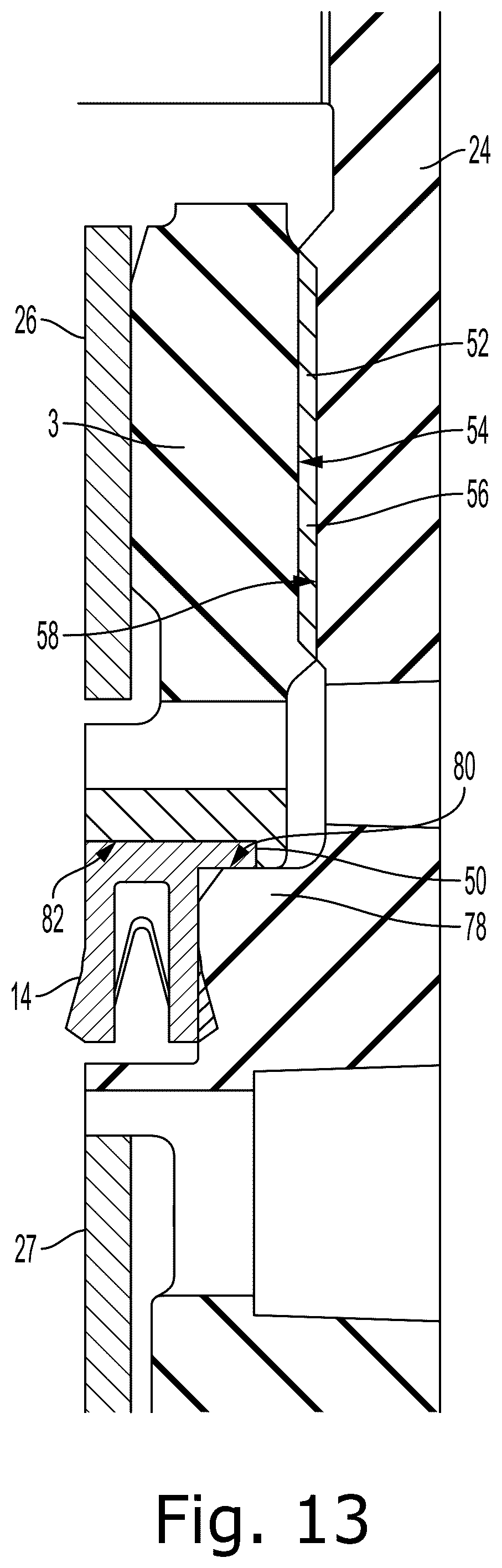 Patent US12378823 Figure 8 – Seal system