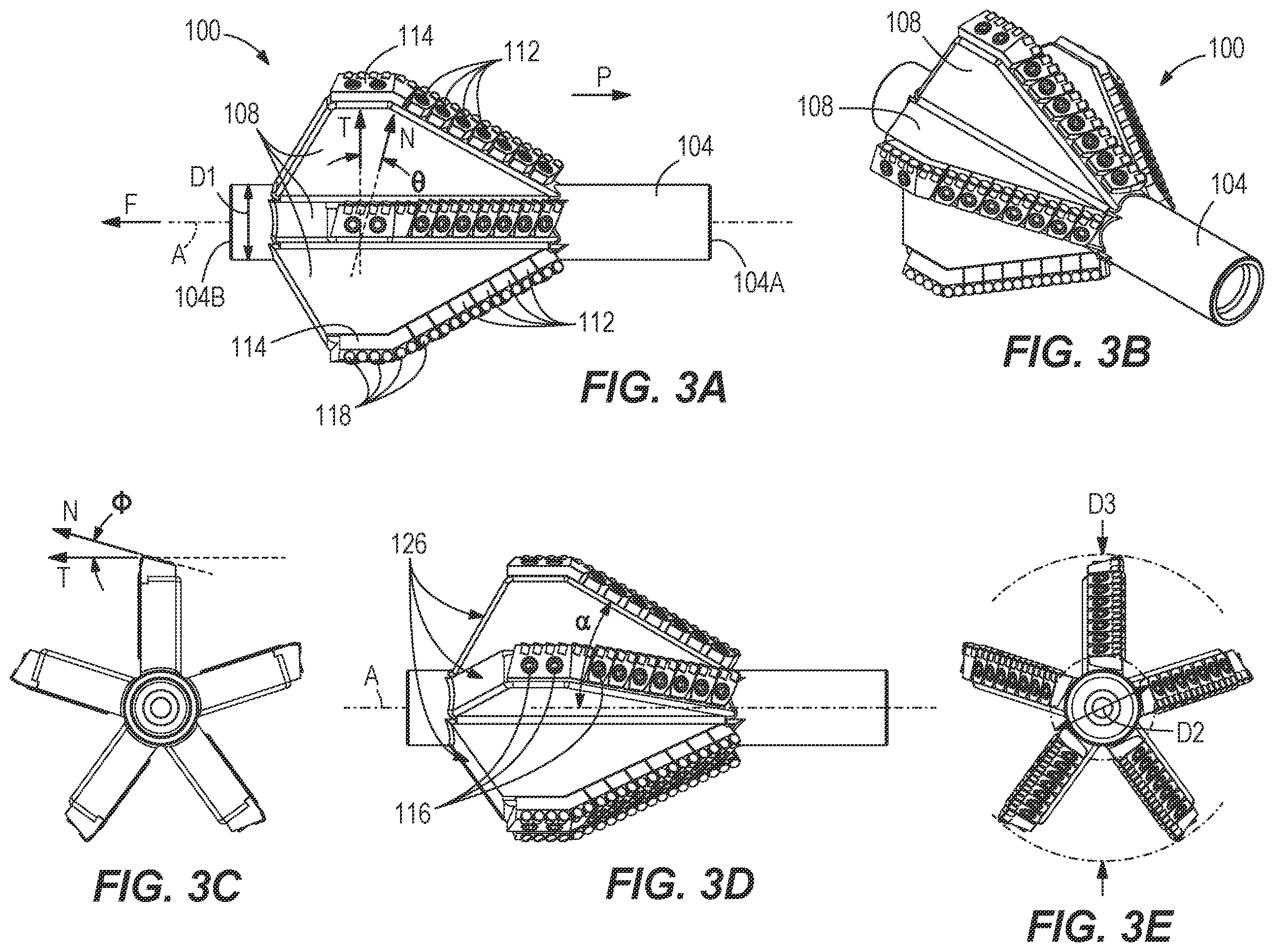 Patent US12378824 Figure 3 – HDD reamer having removable cutting teeth