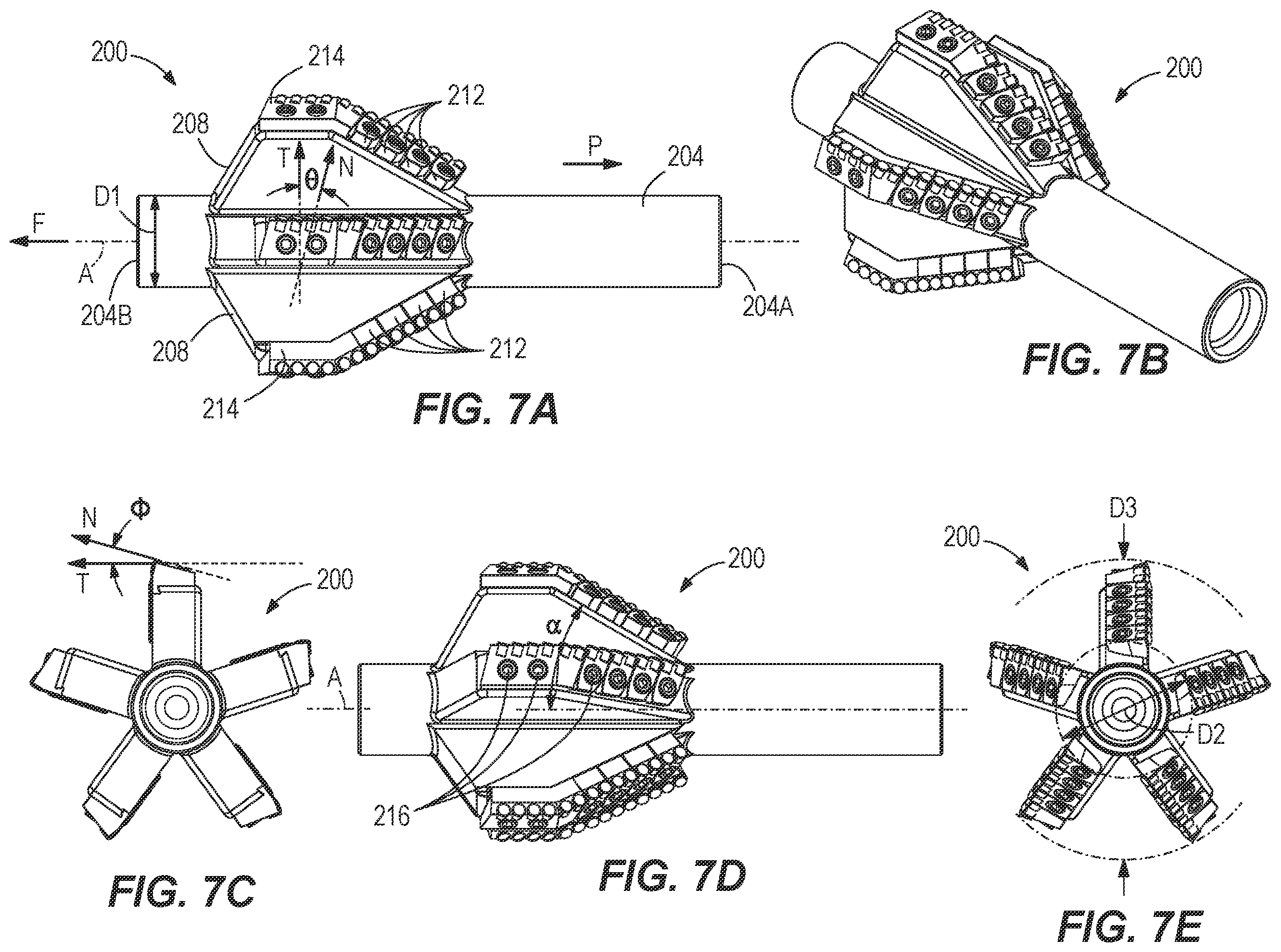 Patent US12378824 Figure 8 – HDD reamer having removable cutting teeth