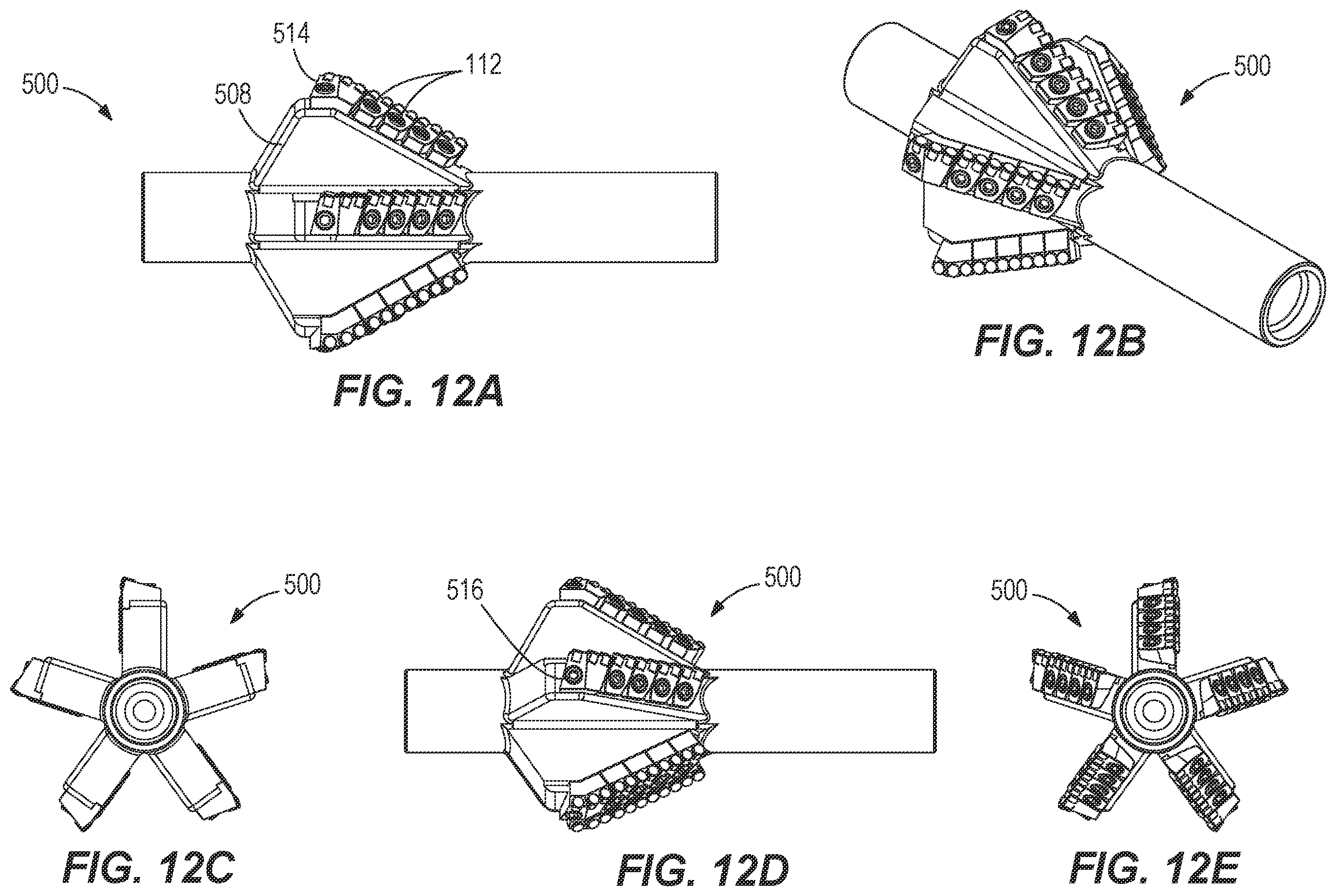 Patent US12378824 Figure 15 – HDD reamer having removable cutting teeth