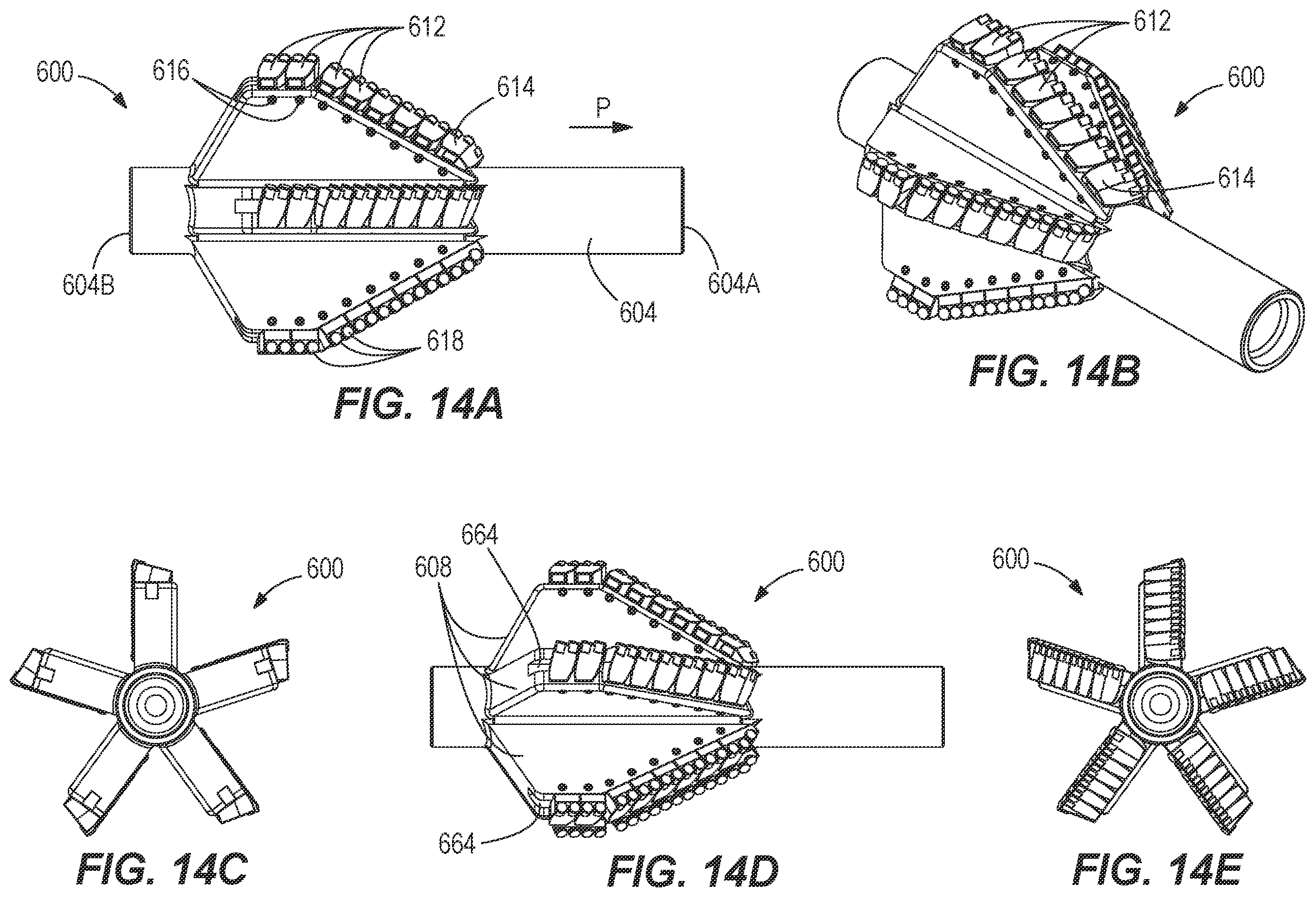 Patent US12378824 Figure 18 – HDD reamer having removable cutting teeth