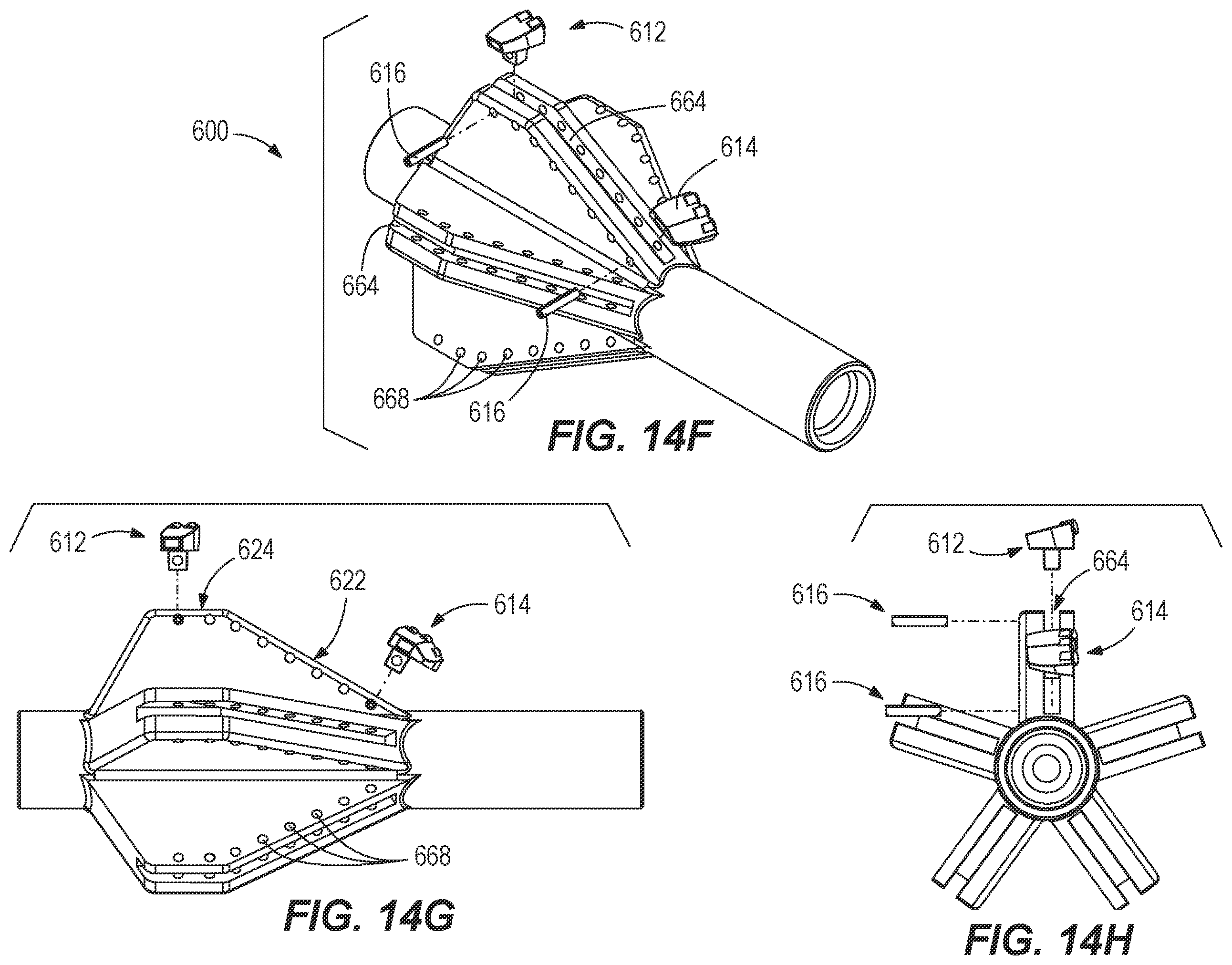 Patent US12378824 Figure 19 – HDD reamer having removable cutting teeth