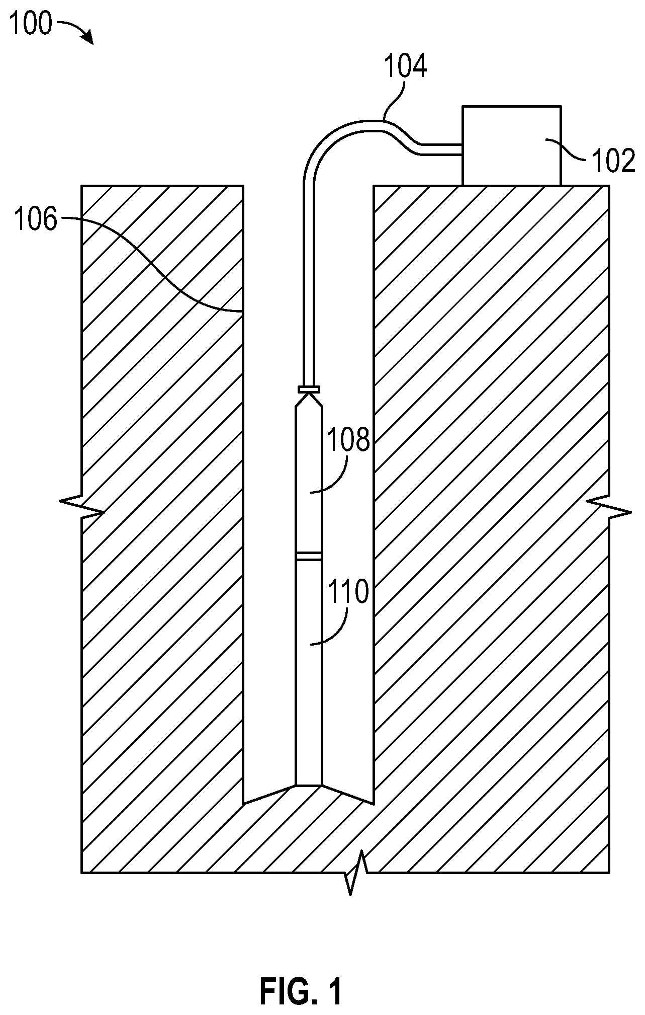 Patent US12378826 Figure 1 – Wireline head with mechanical cable release