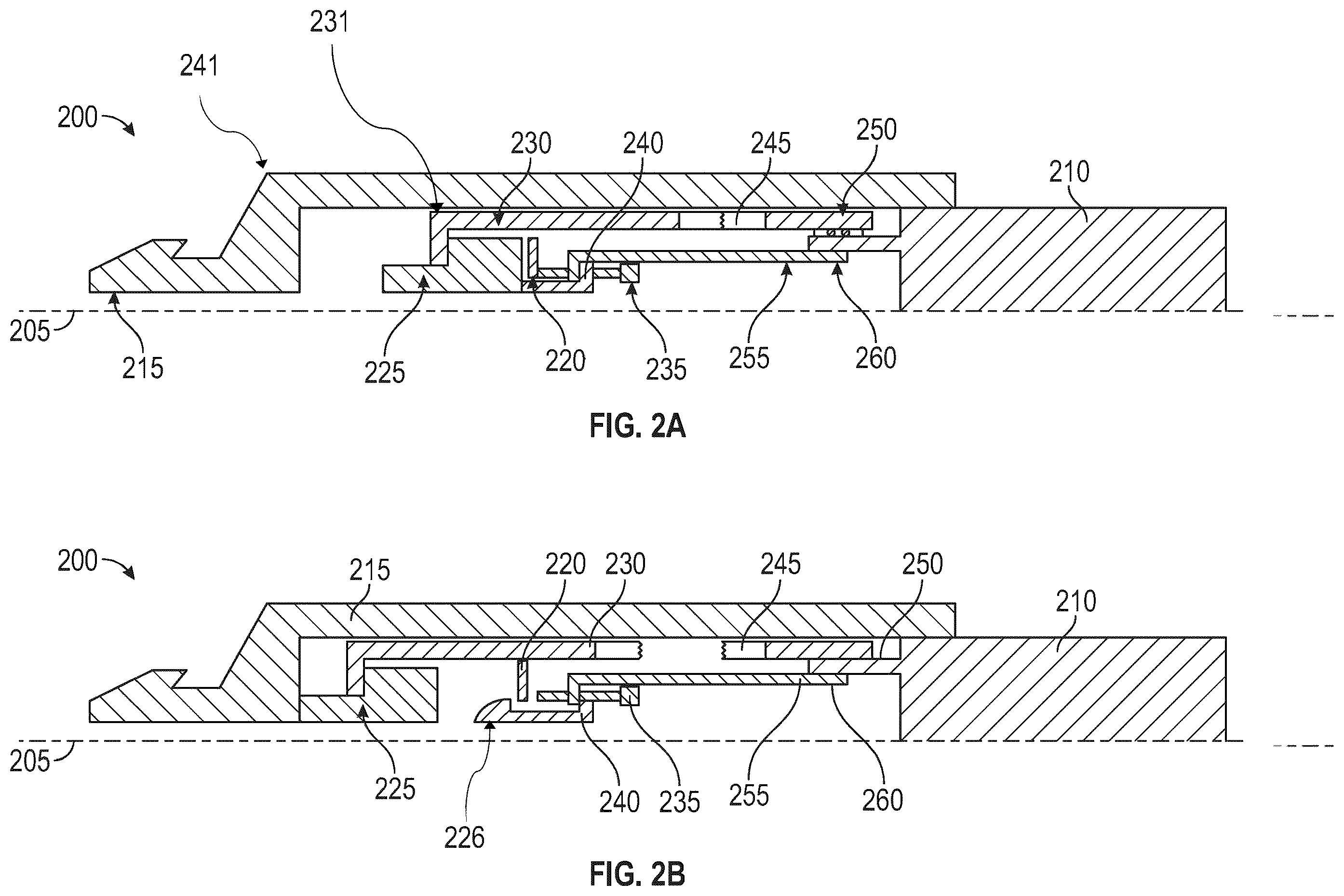 Patent US12378826 Figure 2 – Wireline head with mechanical cable release