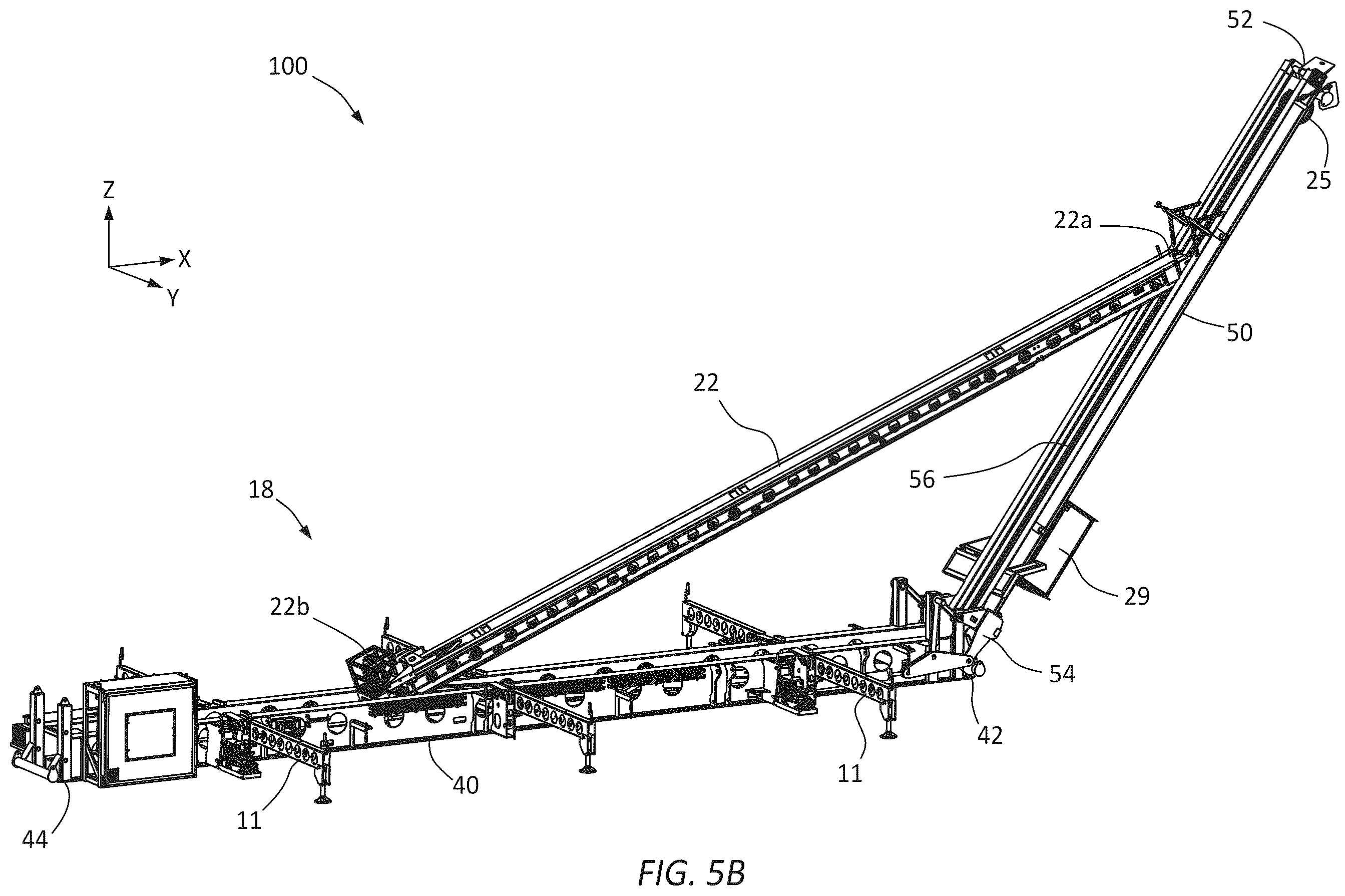 Patent US12378827 Figure 6 – Pipe handling system