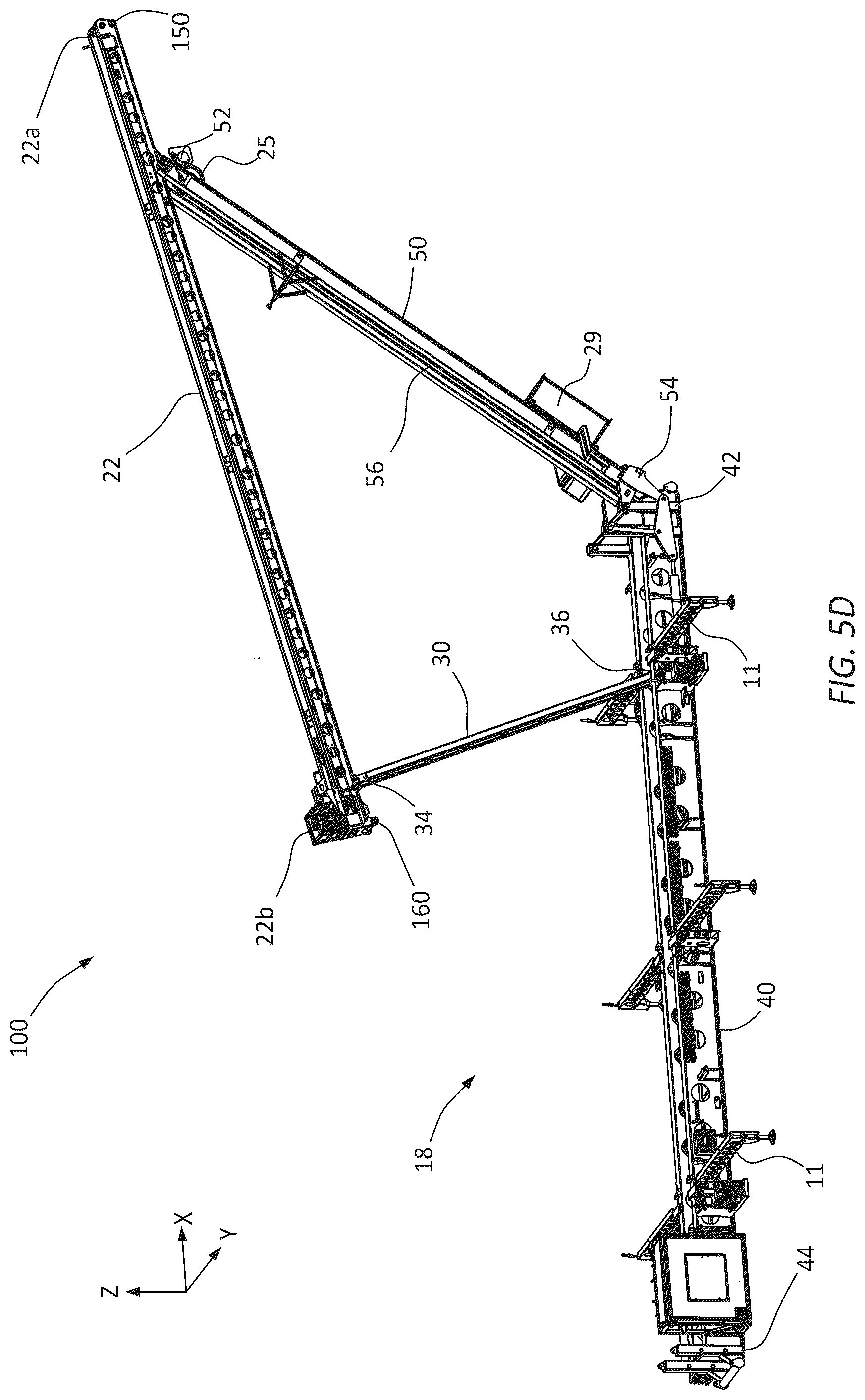 Patent US12378827 Figure 8 – Pipe handling system