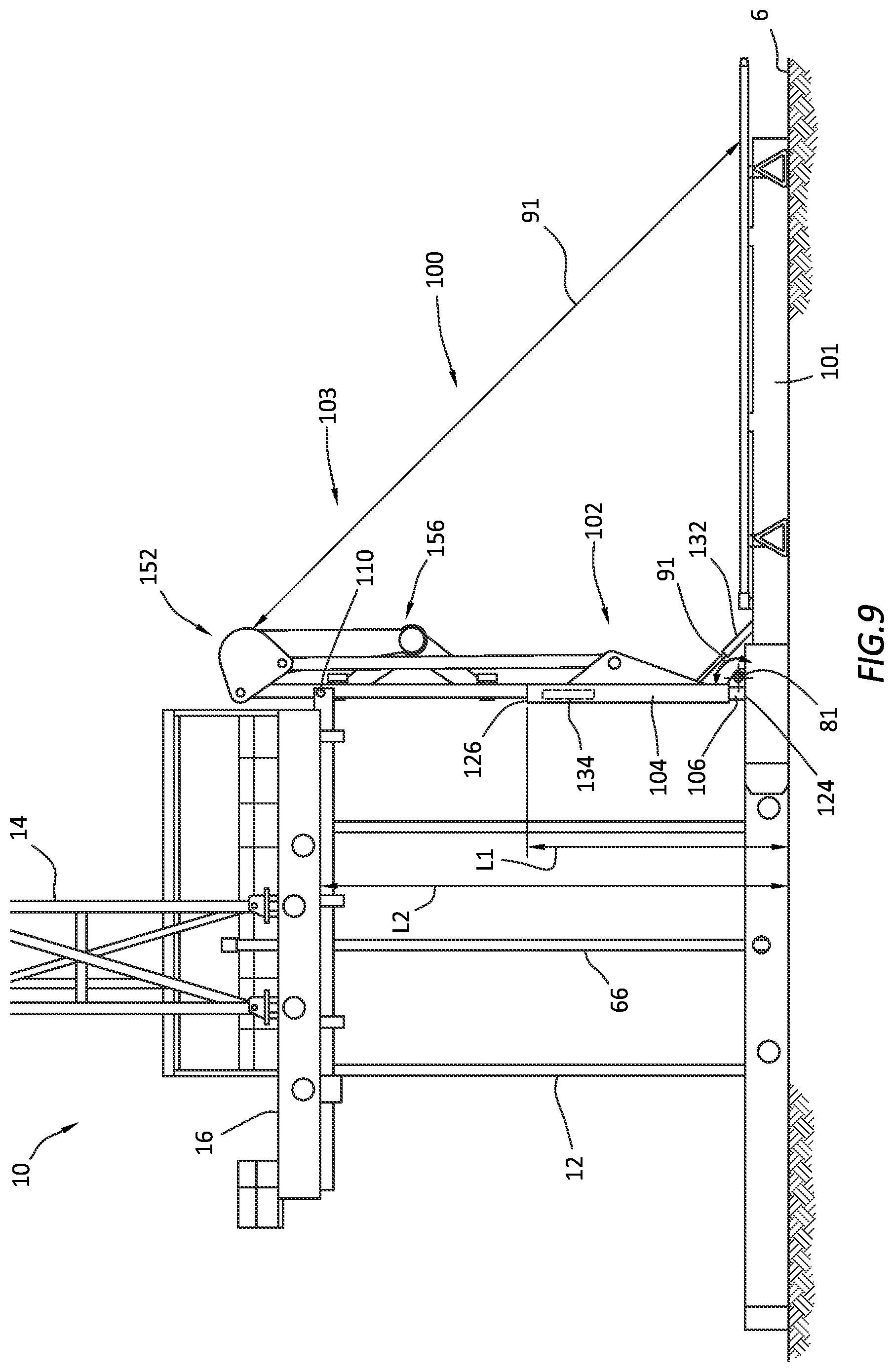 Patent US12378829 Figure 9 – Robotic pipe handler