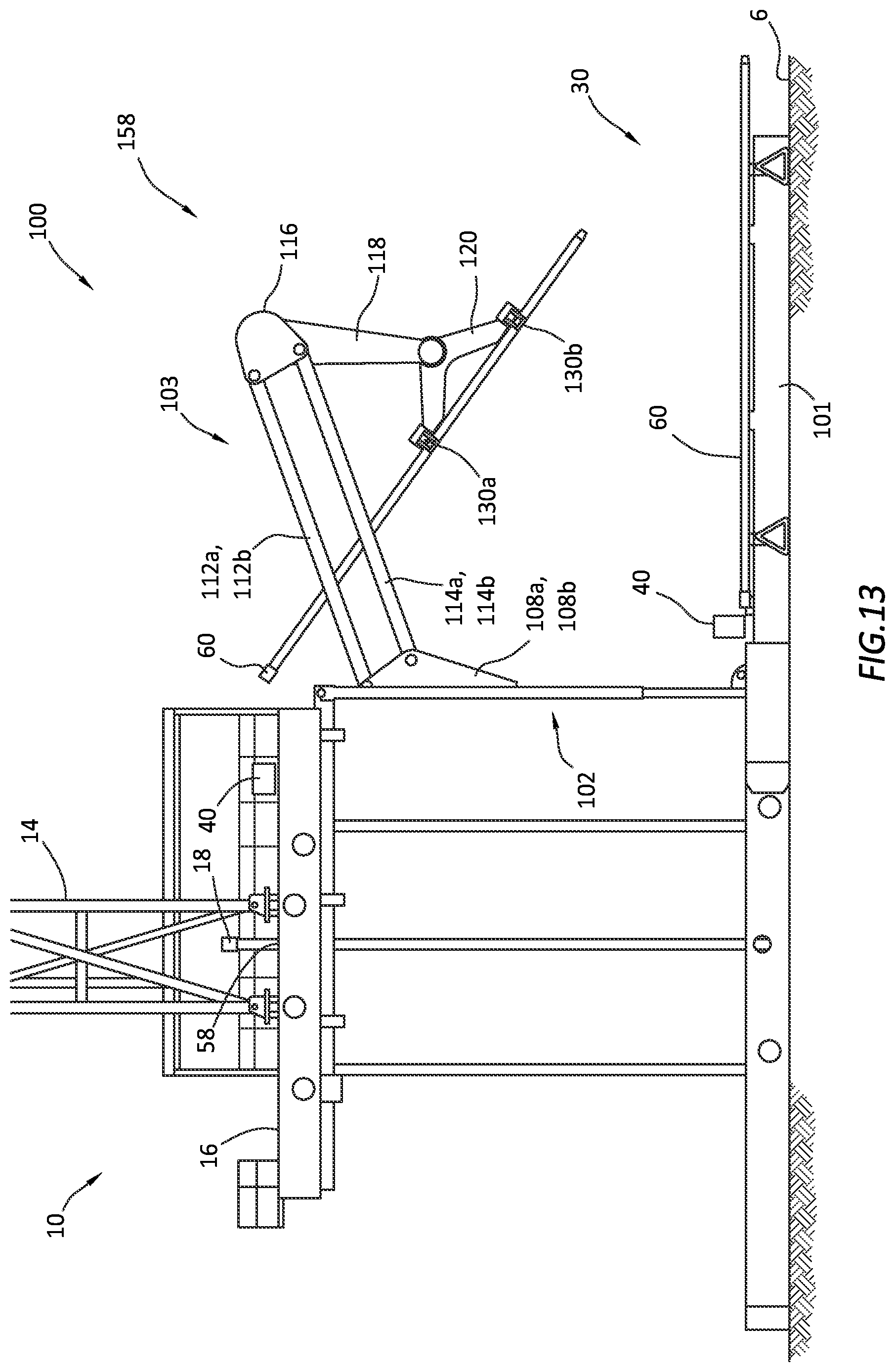 Patent US12378829 Figure 13 – Robotic pipe handler