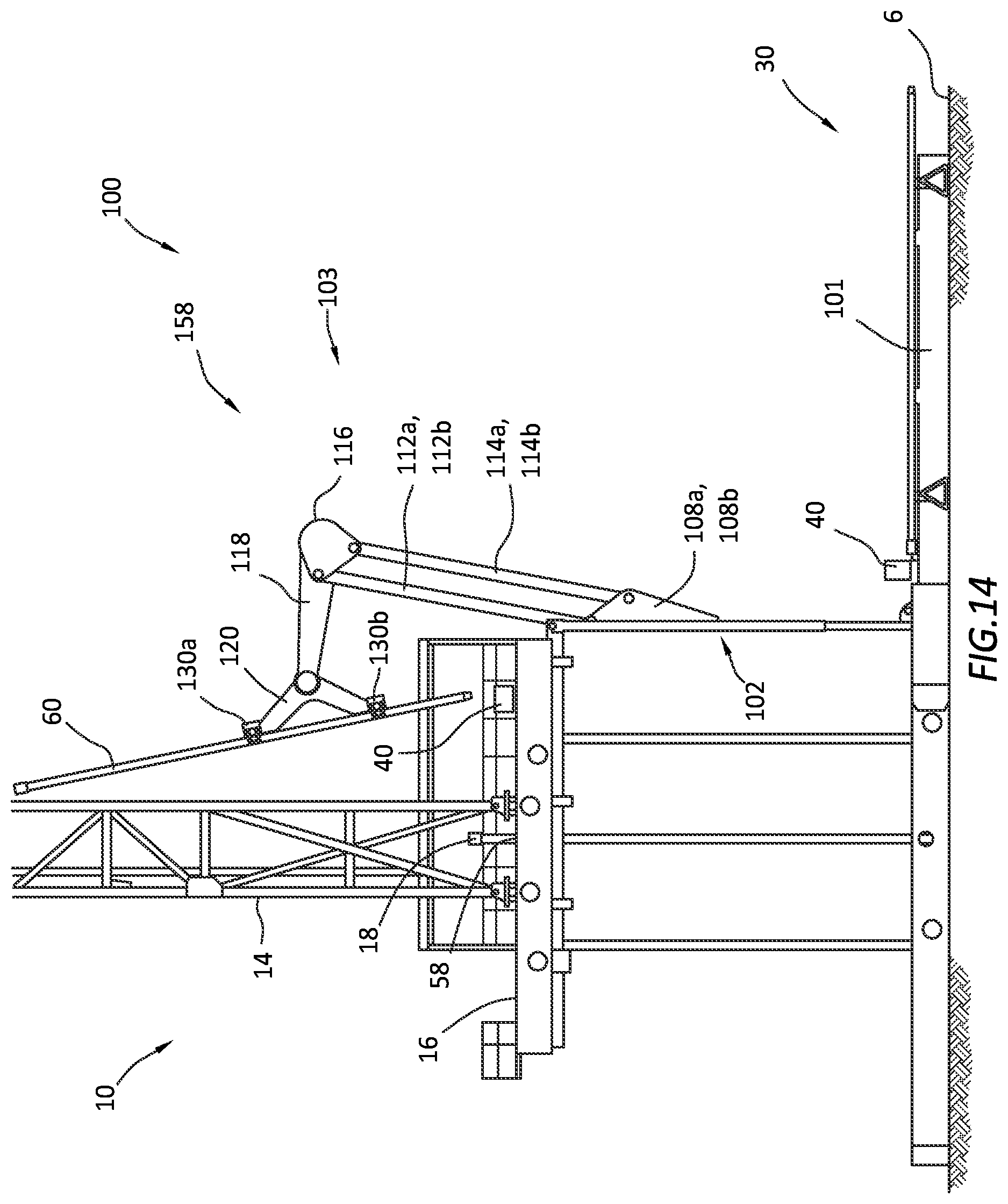 Patent US12378829 Figure 14 – Robotic pipe handler