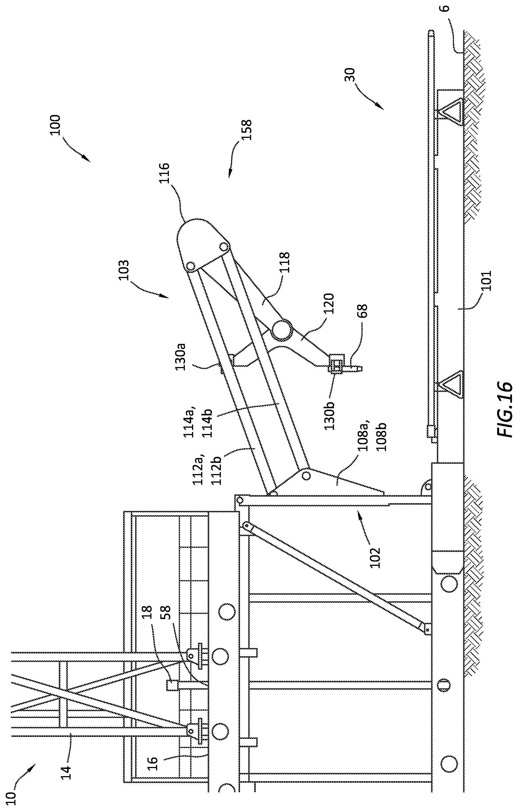 Patent US12378829 Figure 16 – Robotic pipe handler