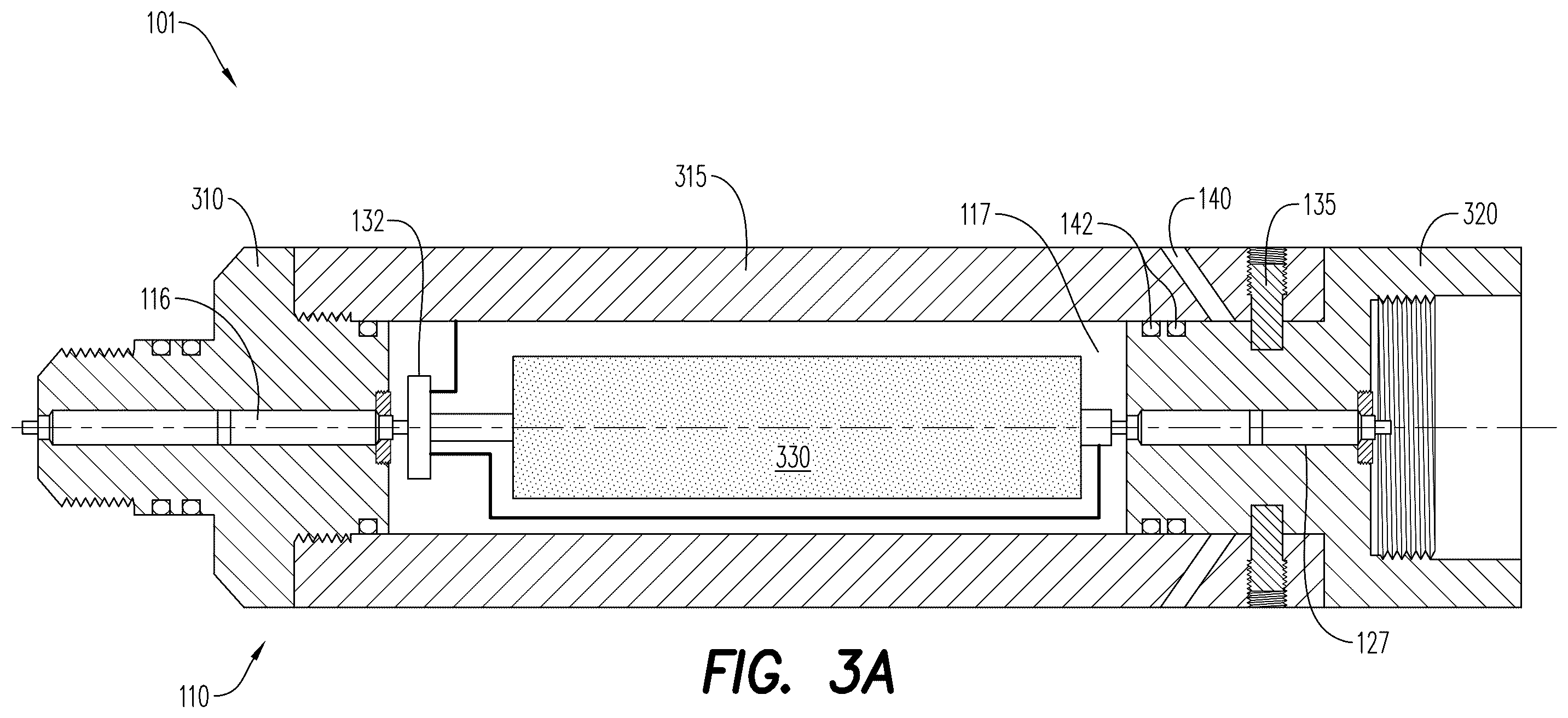 Patent US12378833 Figure 3 – Gas driven wireline release tool