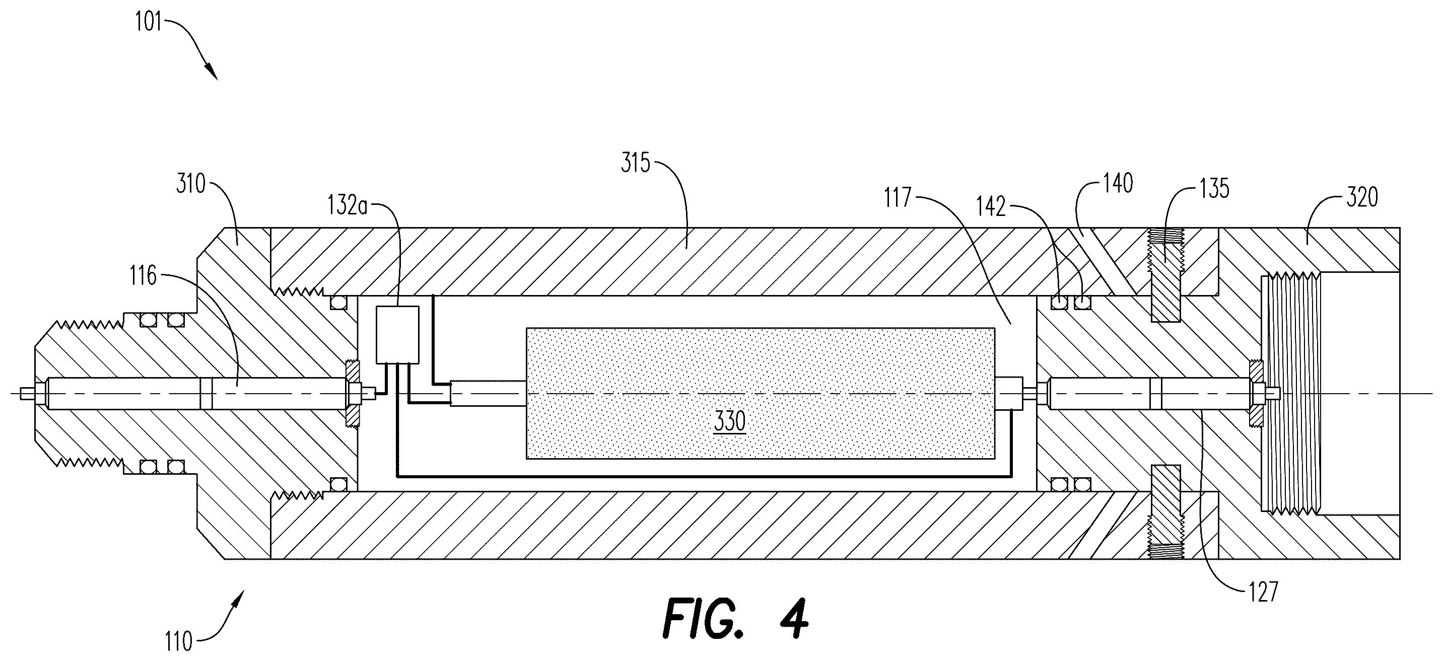 Patent US12378833 Figure 6 – Gas driven wireline release tool