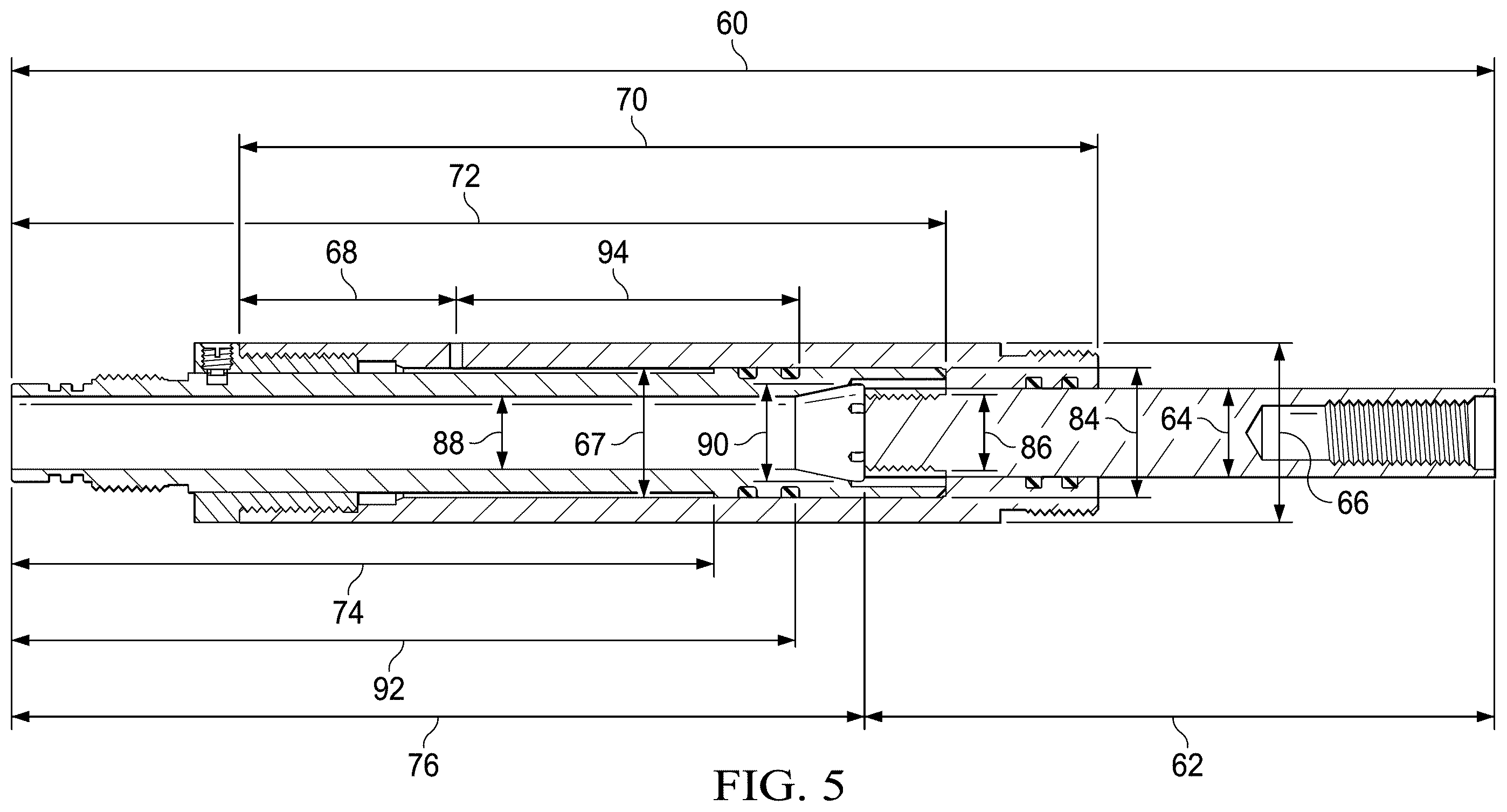 Patent US12378834 Figure 6 – Setting tool