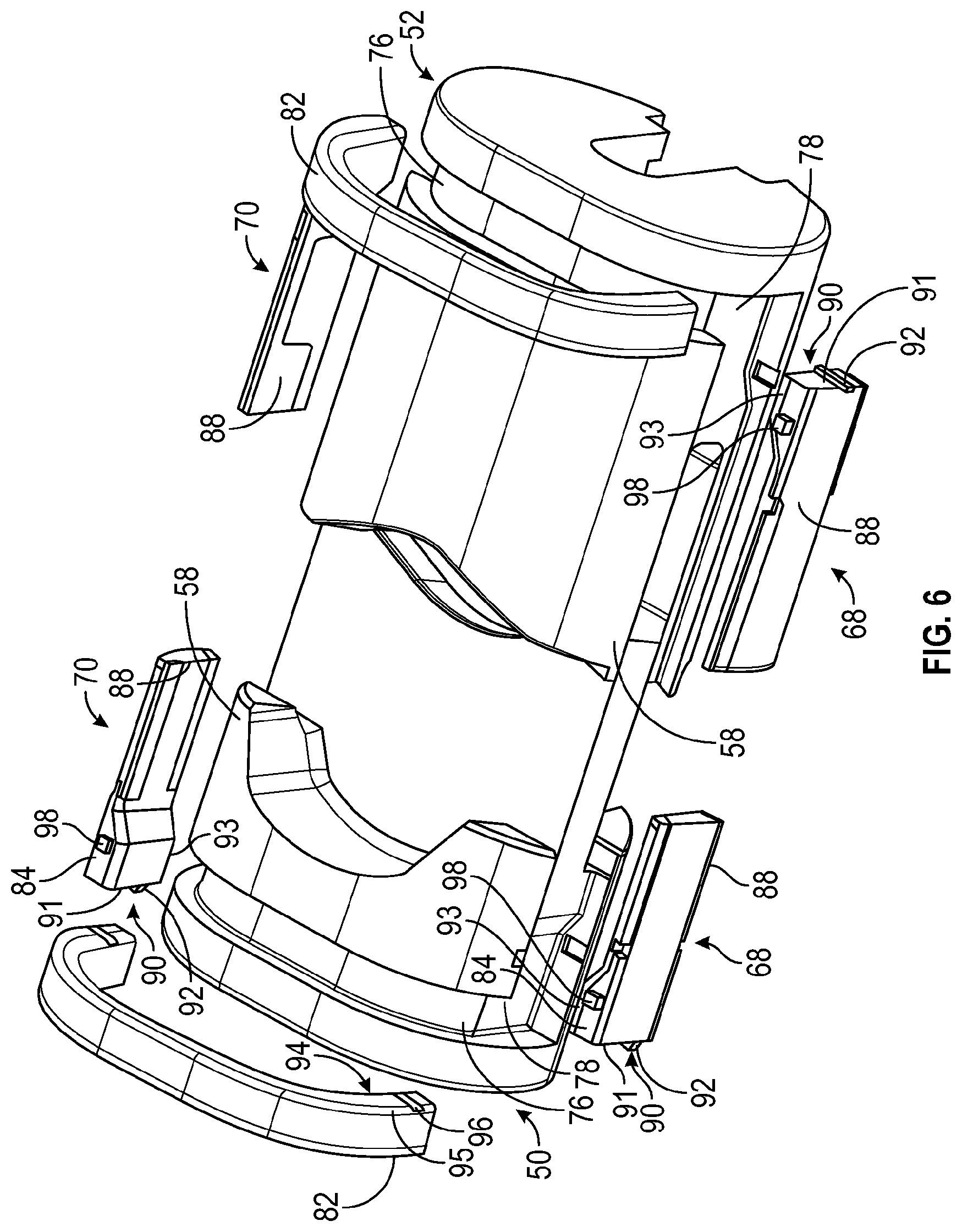 Patent US12378837 Figure 6 – Blowout preventer ram seals and ram blocks