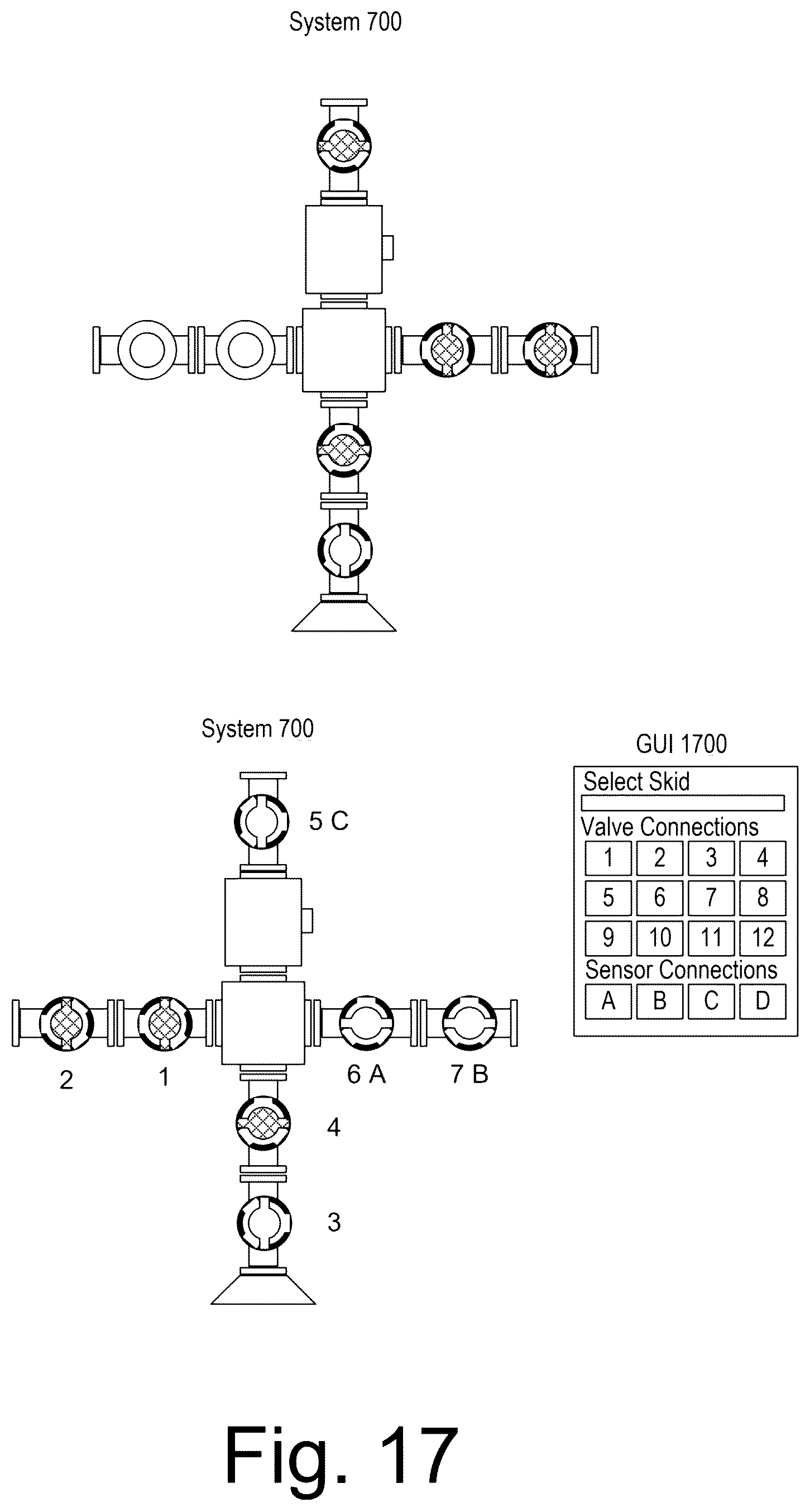 Patent US12378838 Figure 17 – Hydraulic fracturing valve system