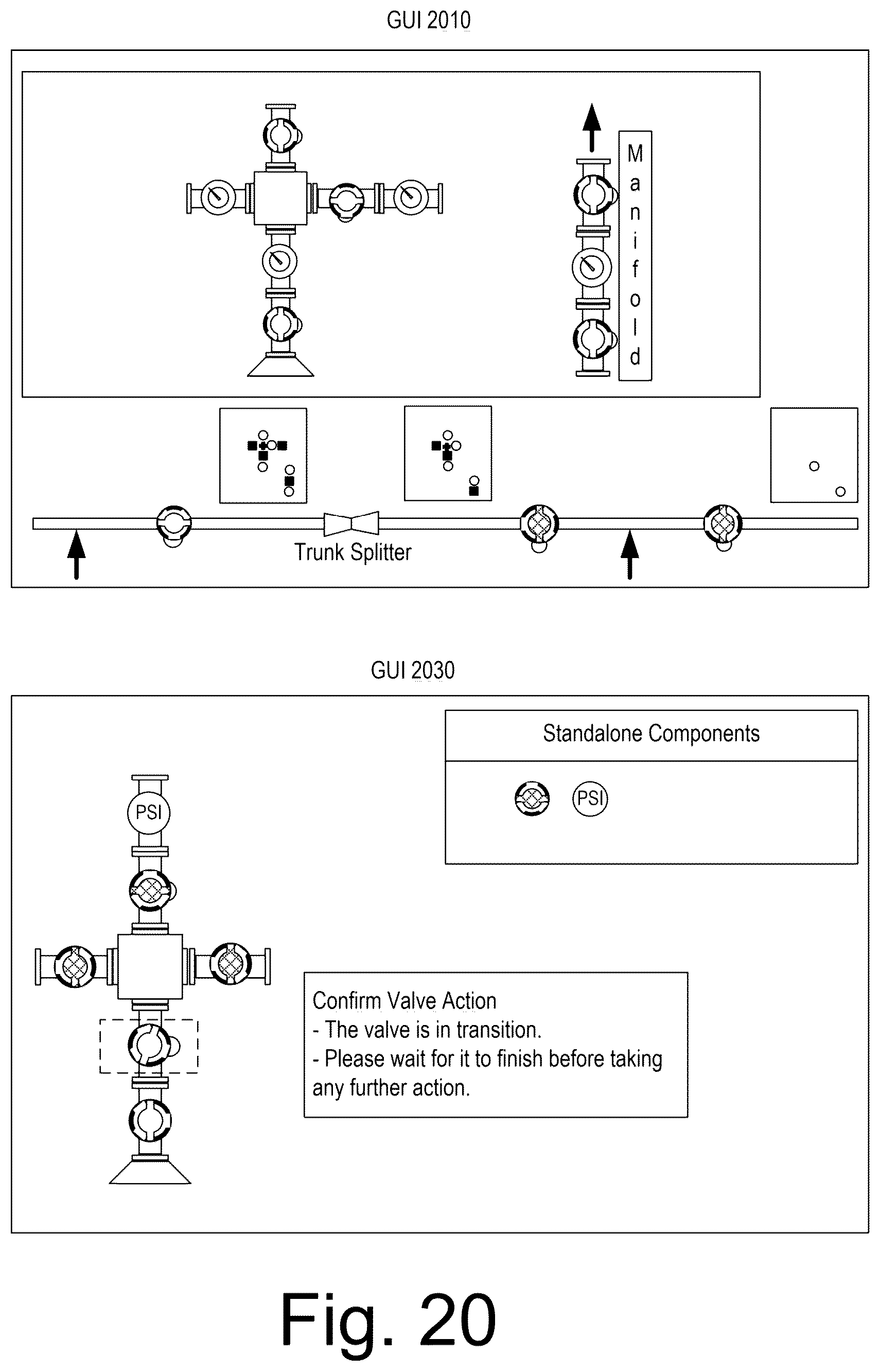 Patent US12378838 Figure 20 – Hydraulic fracturing valve system