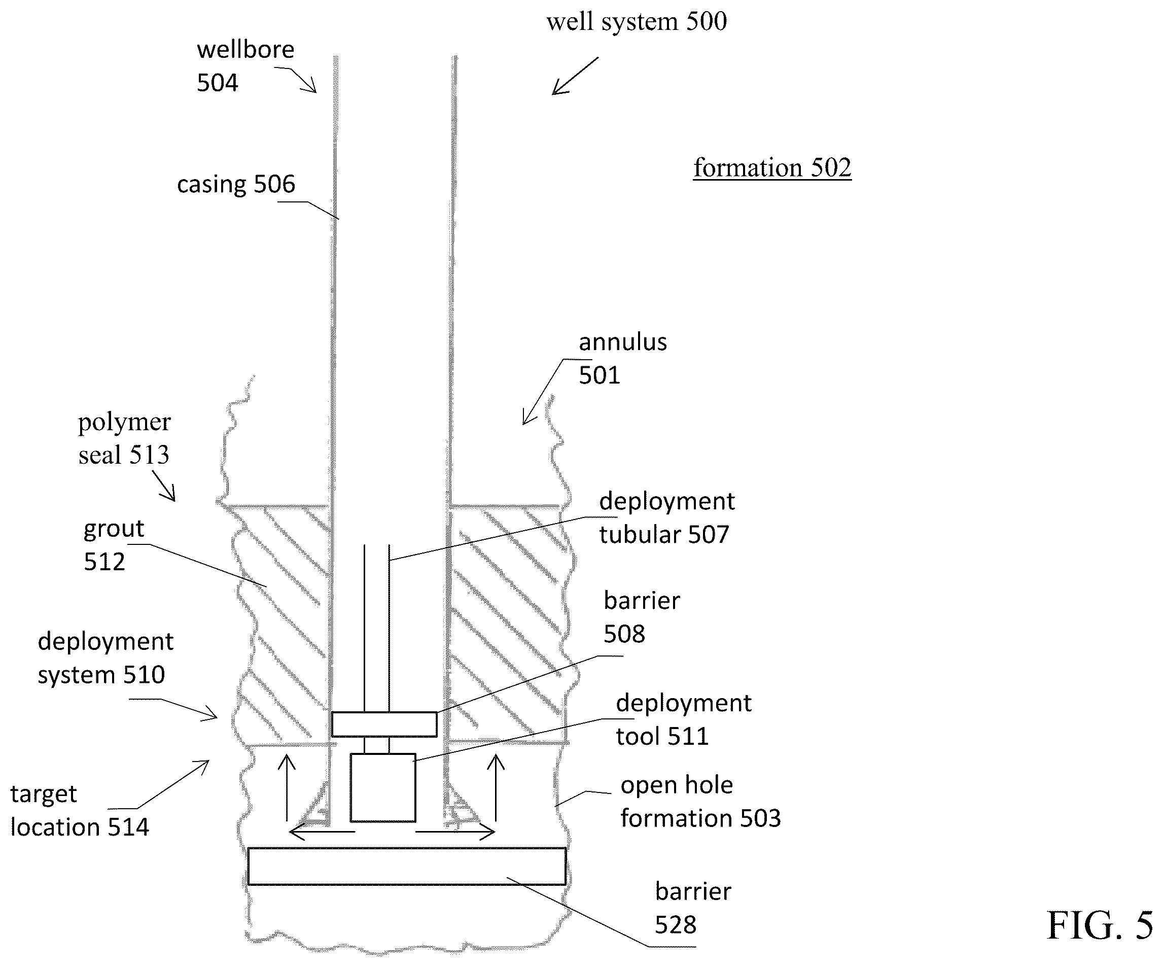 Patent US12378842 Figure 7 – Expandable polymer grout for sealing subterranean formations