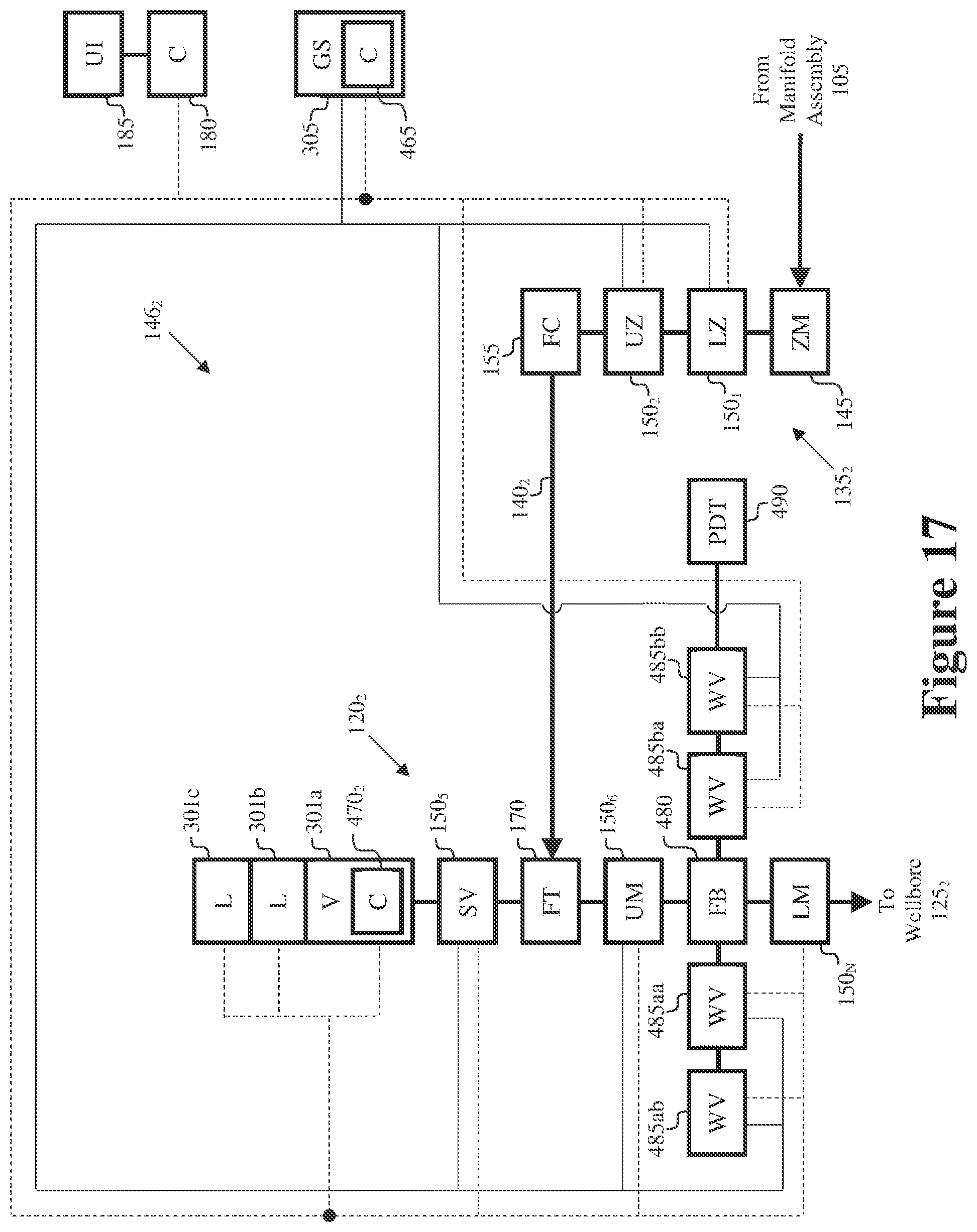 Patent US12378843 Figure 19 – Oil and gas operations with valve operably coupled to wellhead
