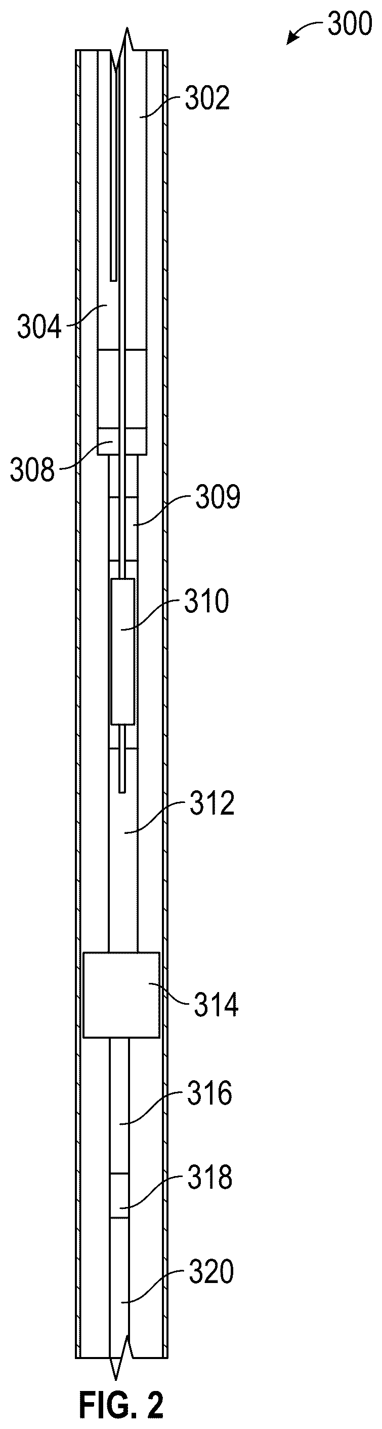 Patent US12378844 Figure 2 – Built-up evaluation shut-in tool operation controlled from the surface