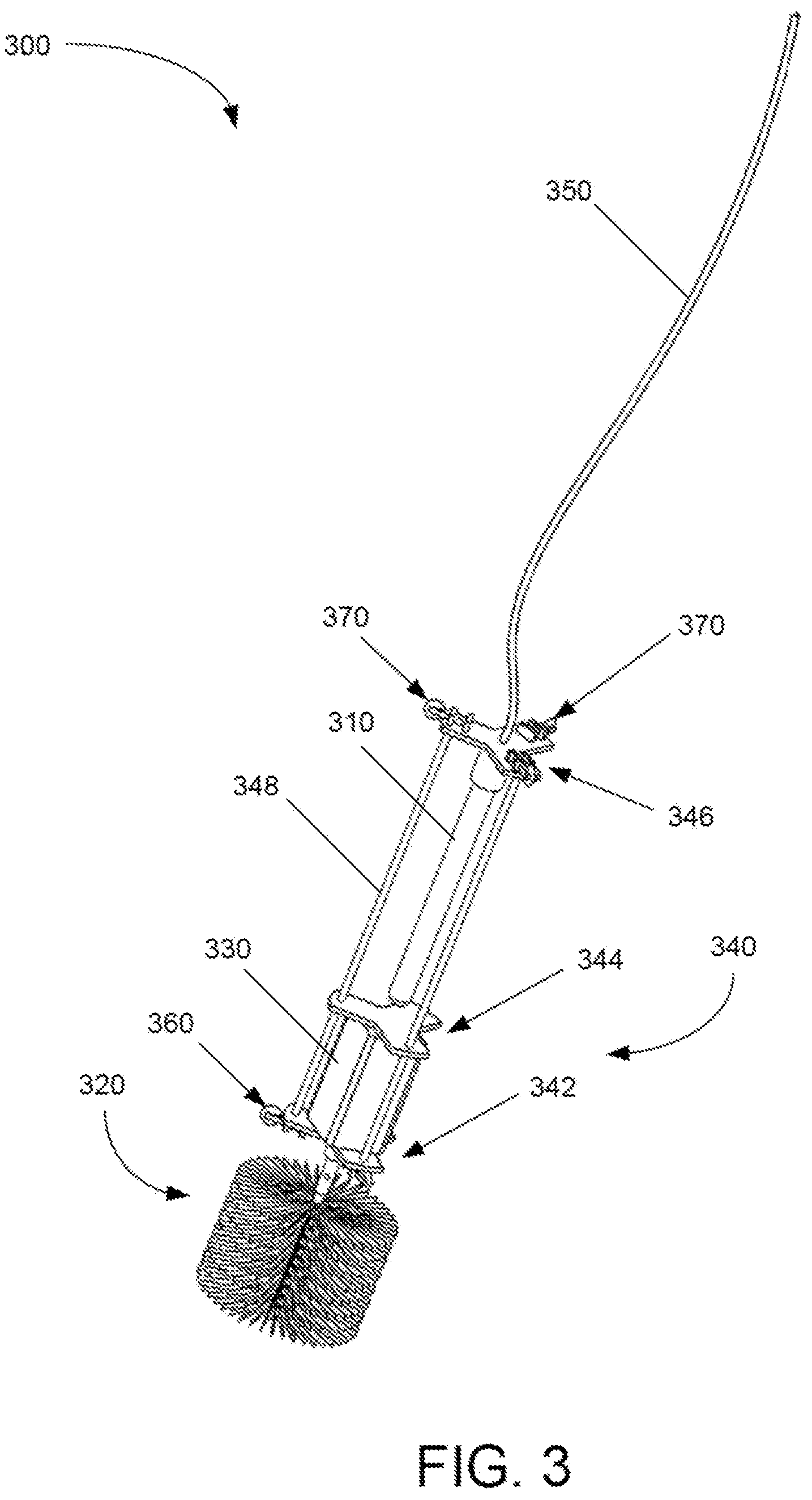 Patent US12378846 Figure 2 – Autonomous ultraviolet light and brush apparatus for remediation and prevention of biological and chemical fouling in wells