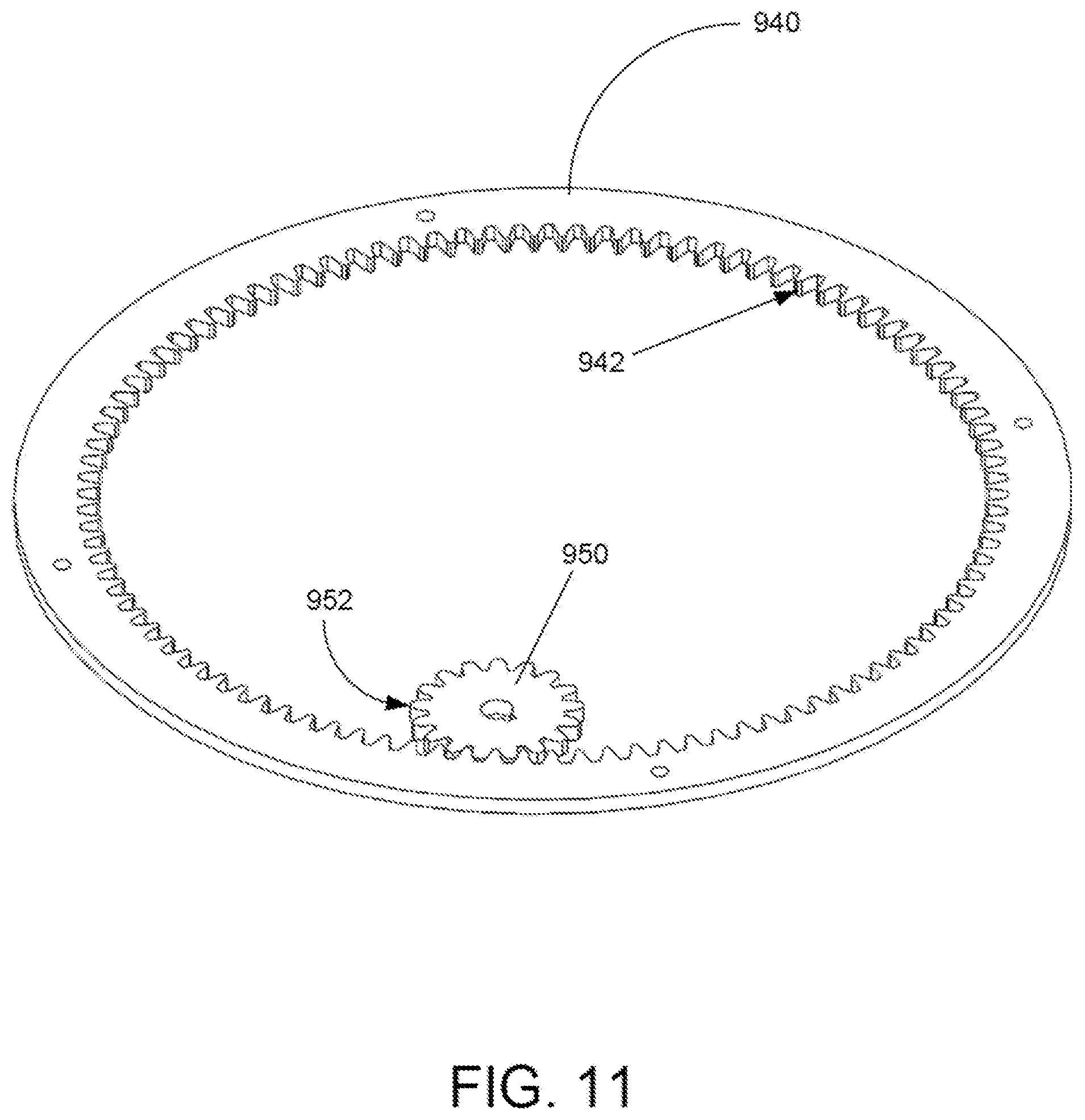 Patent US12378846 Figure 9 – Autonomous ultraviolet light and brush apparatus for remediation and prevention of biological and chemical fouling in wells