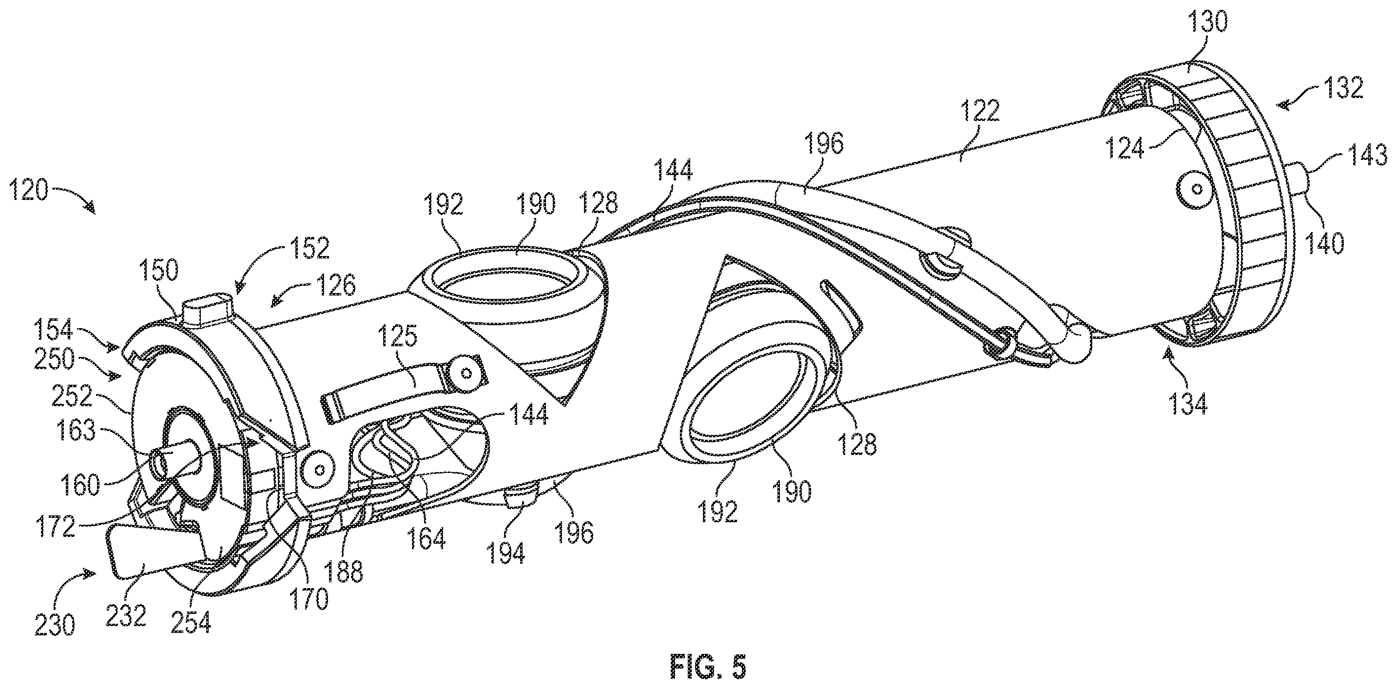Patent US12378848 Figure 5 – Initiator assemblies for perforating gun systems