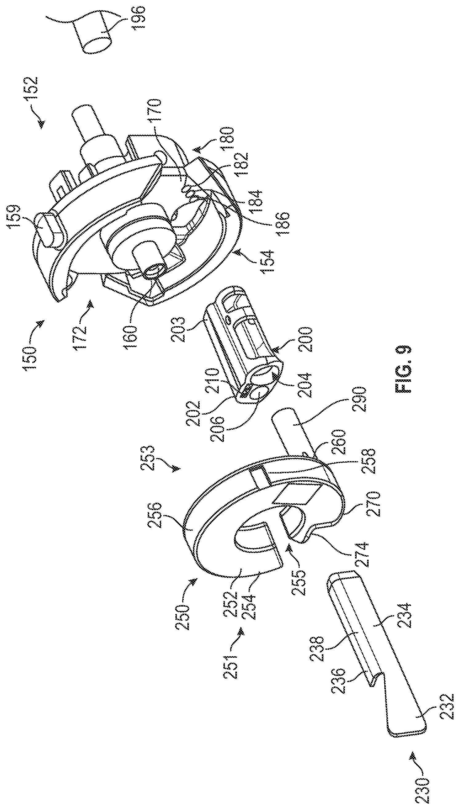 Patent US12378848 Figure 8 – Initiator assemblies for perforating gun systems