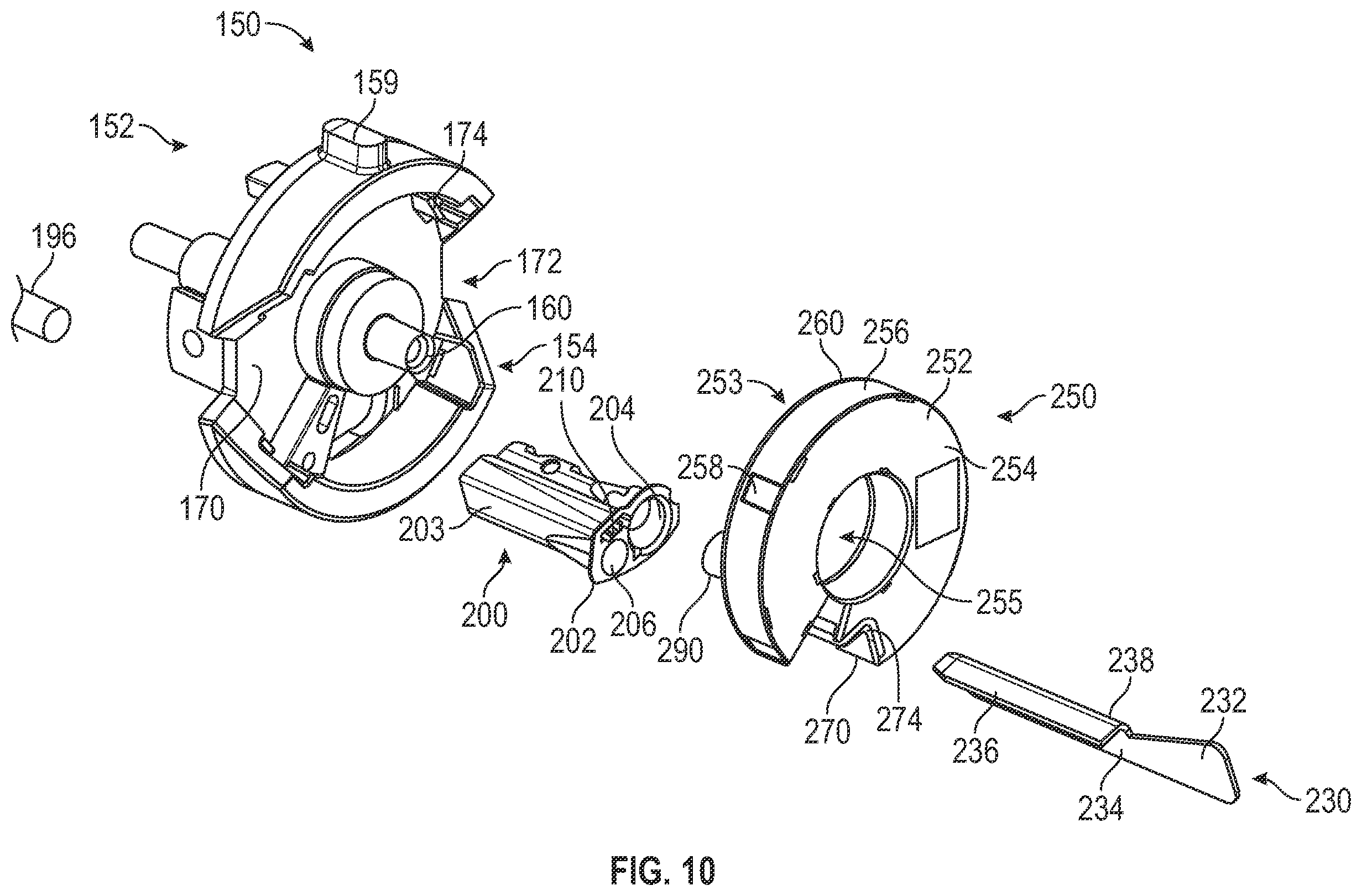 Patent US12378848 Figure 9 – Initiator assemblies for perforating gun systems