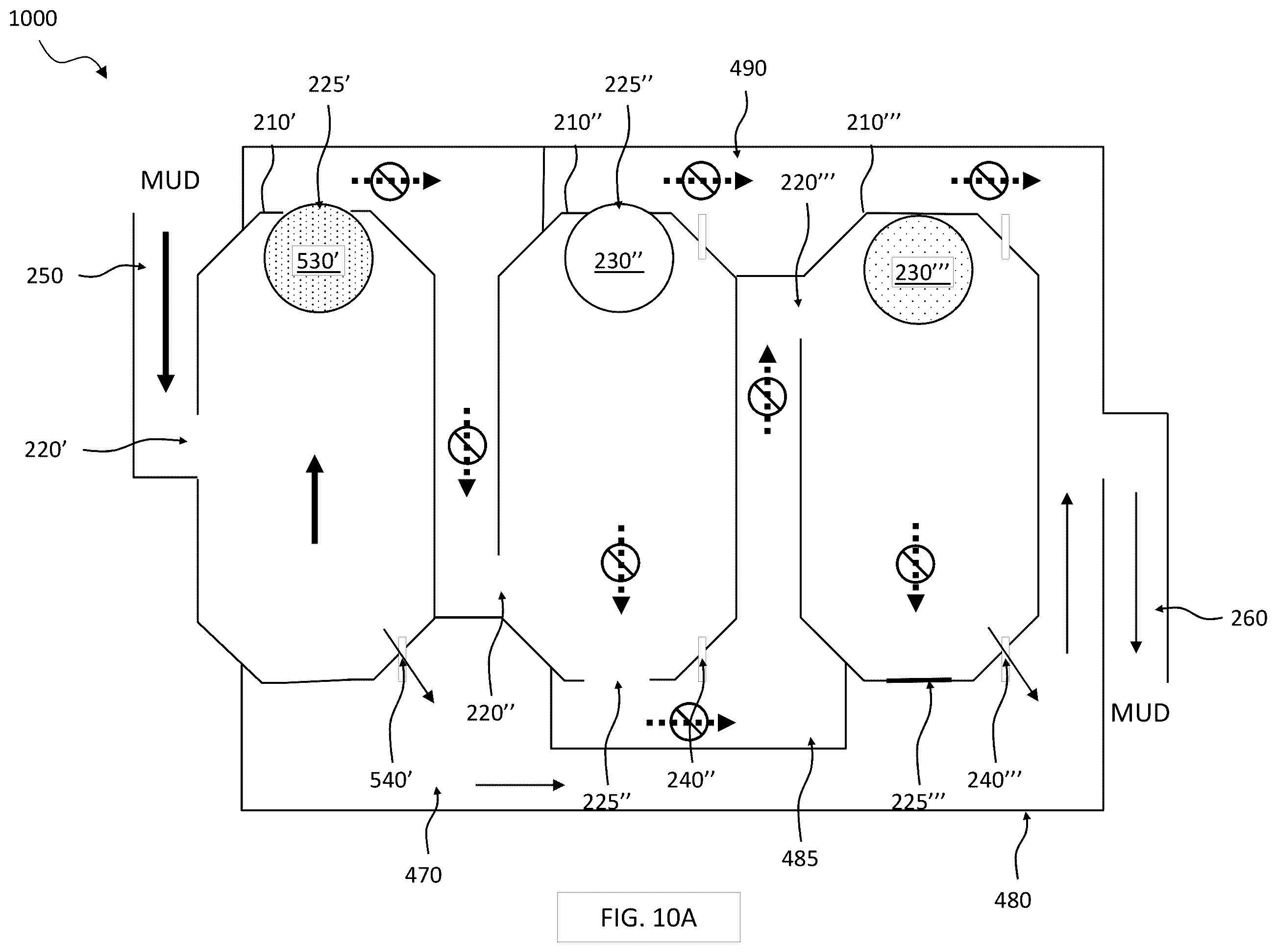 Patent US12378850 Figure 15 – Fluid flow control system employing gravity driven floats and a valve