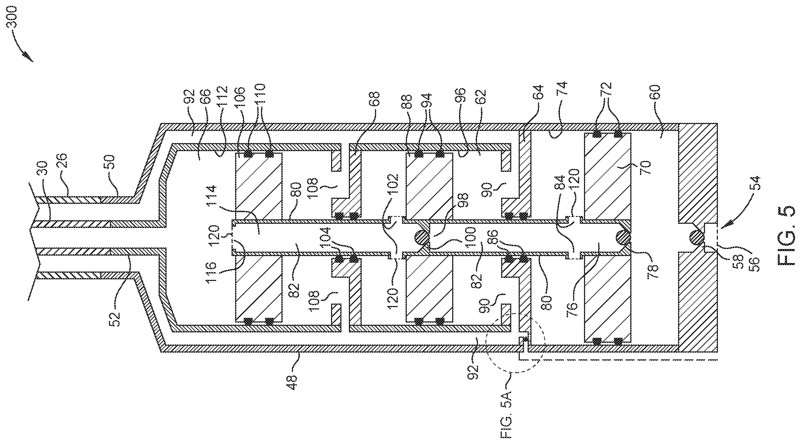 Patent US12378851 Figure 5 – Method and system for producing well fluids
