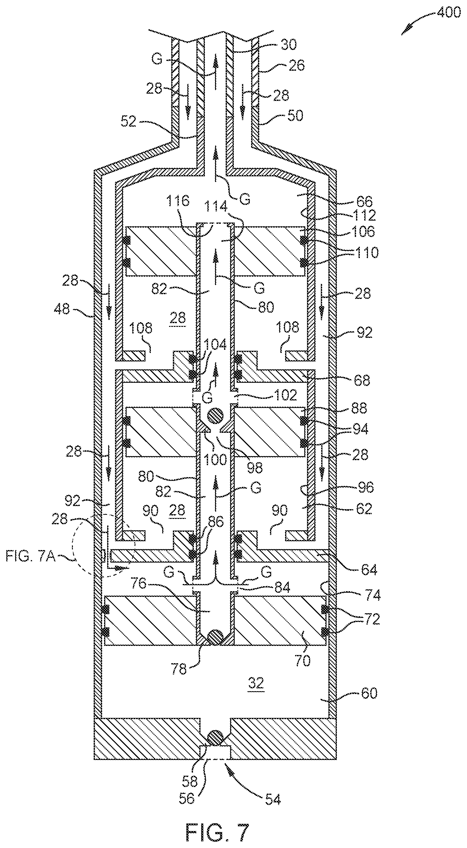 Patent US12378851 Figure 8 – Method and system for producing well fluids