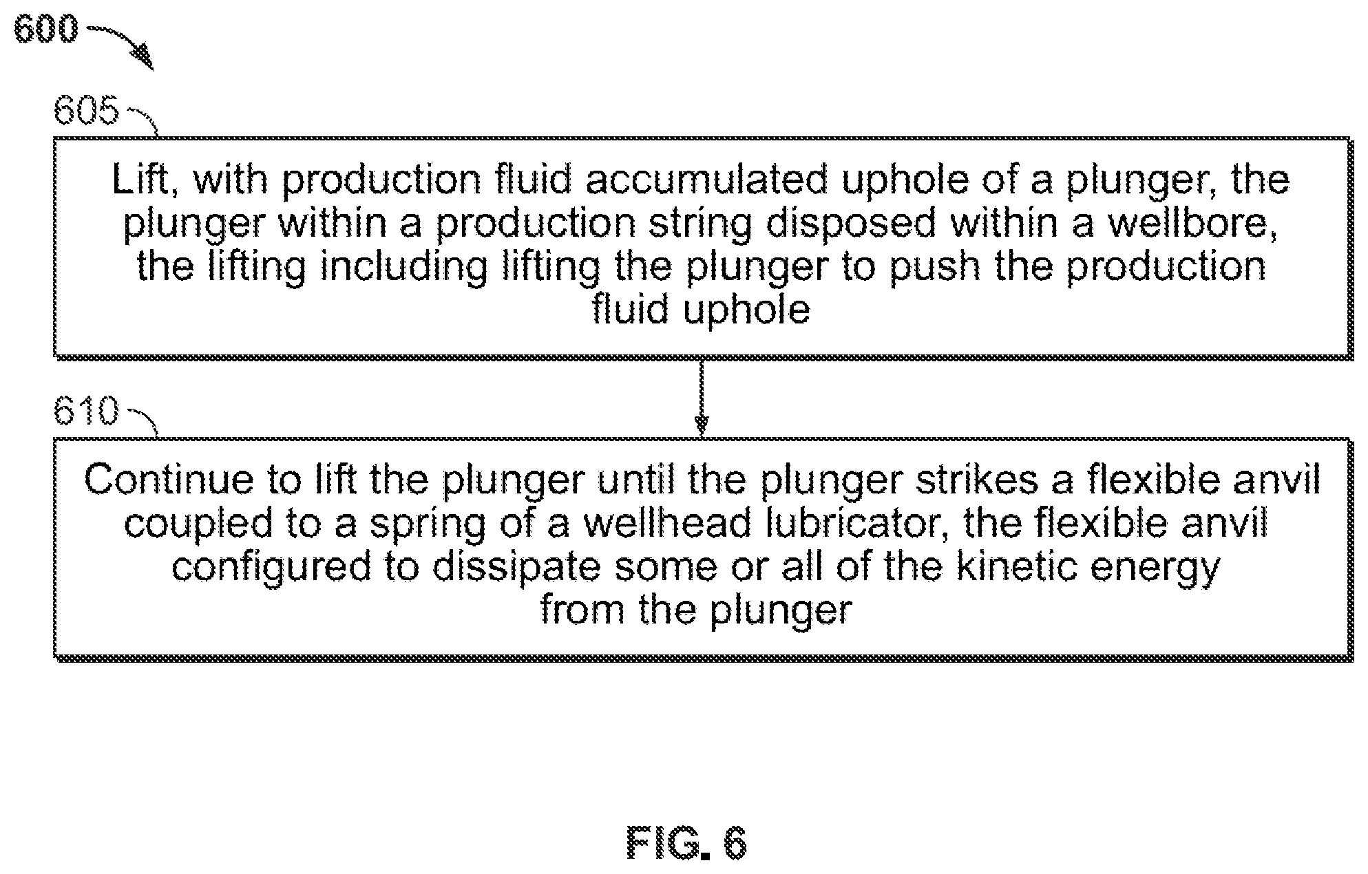 Patent US12378852 Figure 4 – Flexible anvil for a plunger lift system