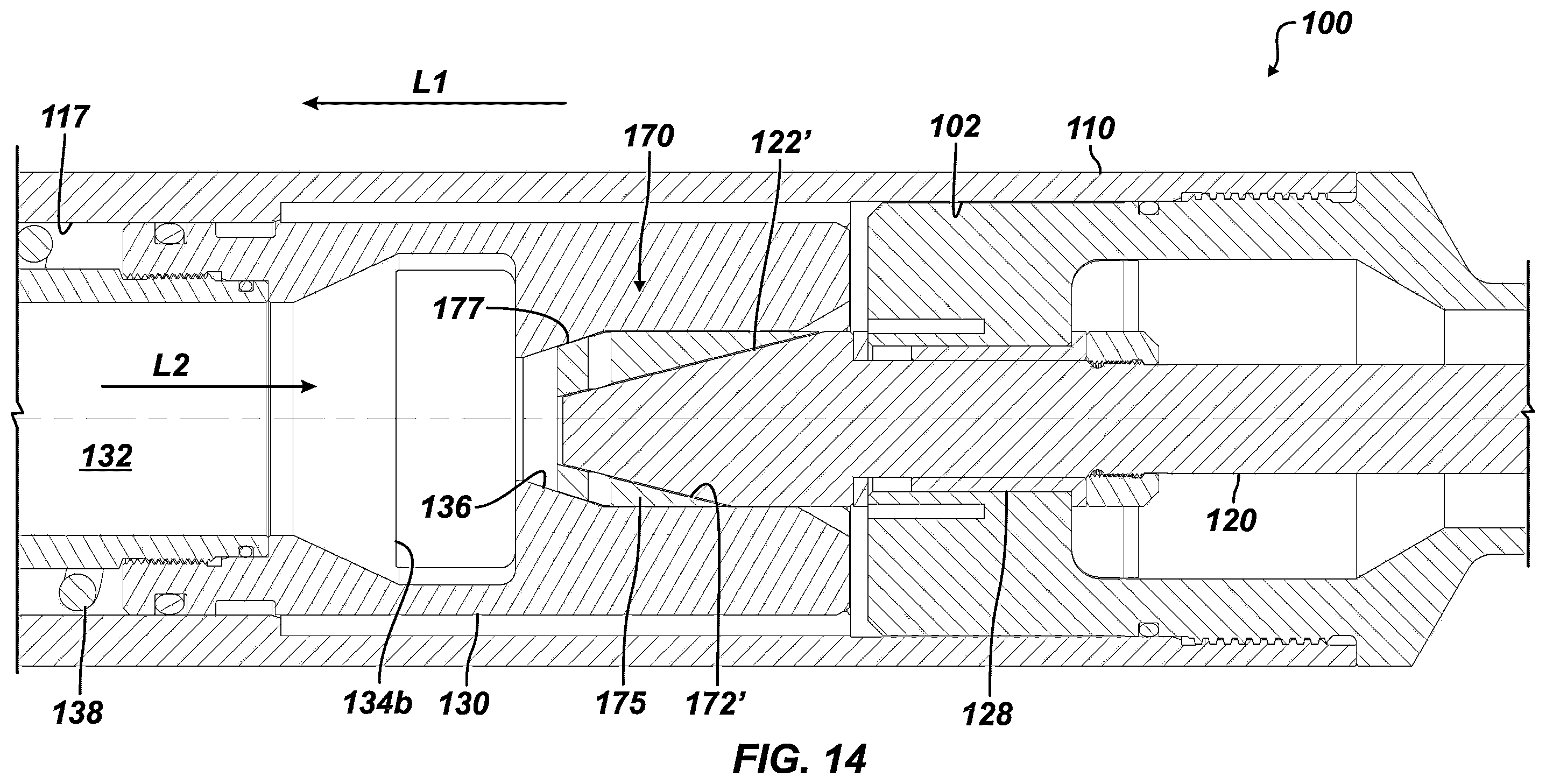 Patent US12378853 Figure 14 – Safety brake for electrical submersible pumps powered by permanent magnet motors