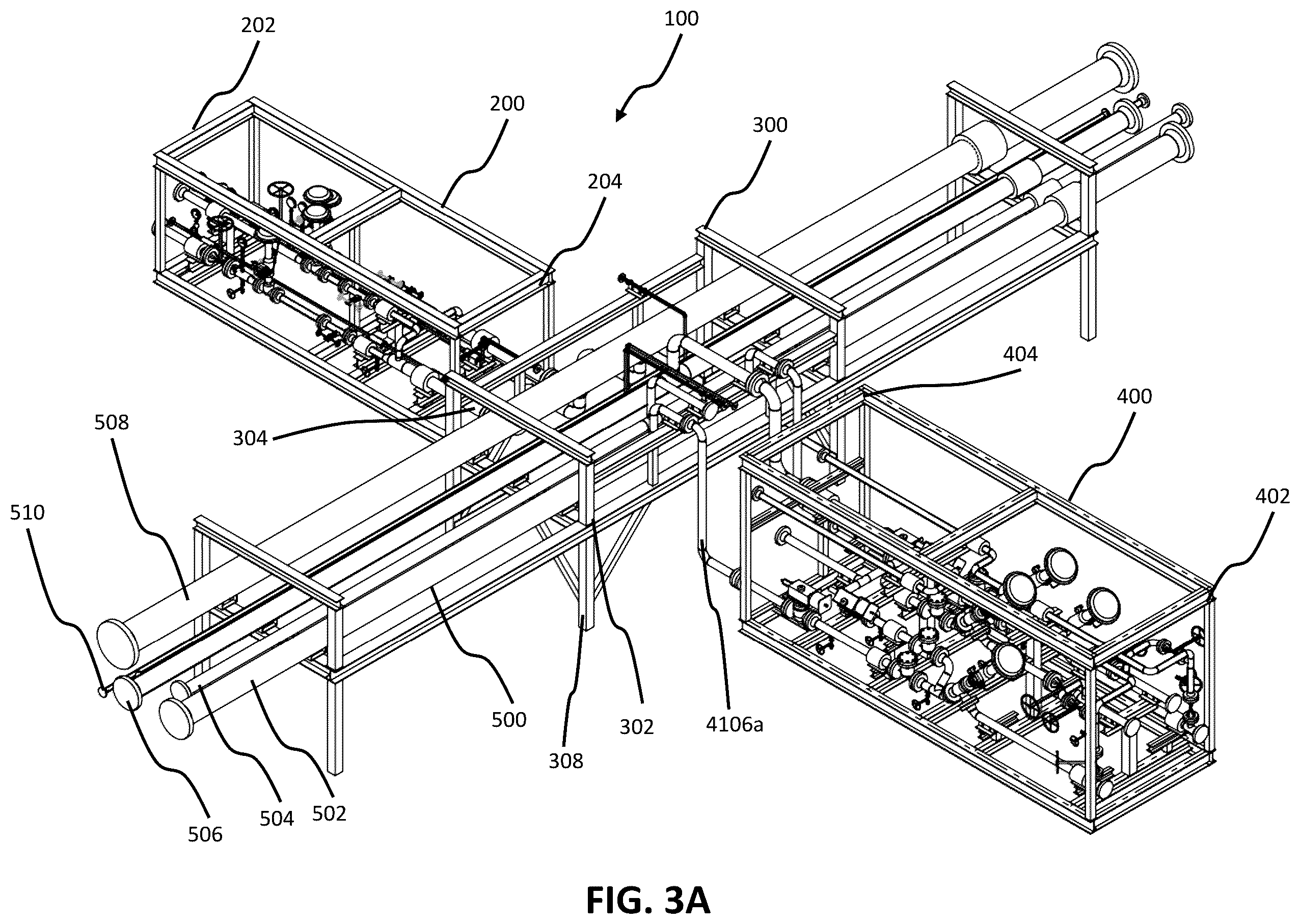 Patent US12378860 Figure 3 – Modules and configurations of modules for hydrocarbon wells