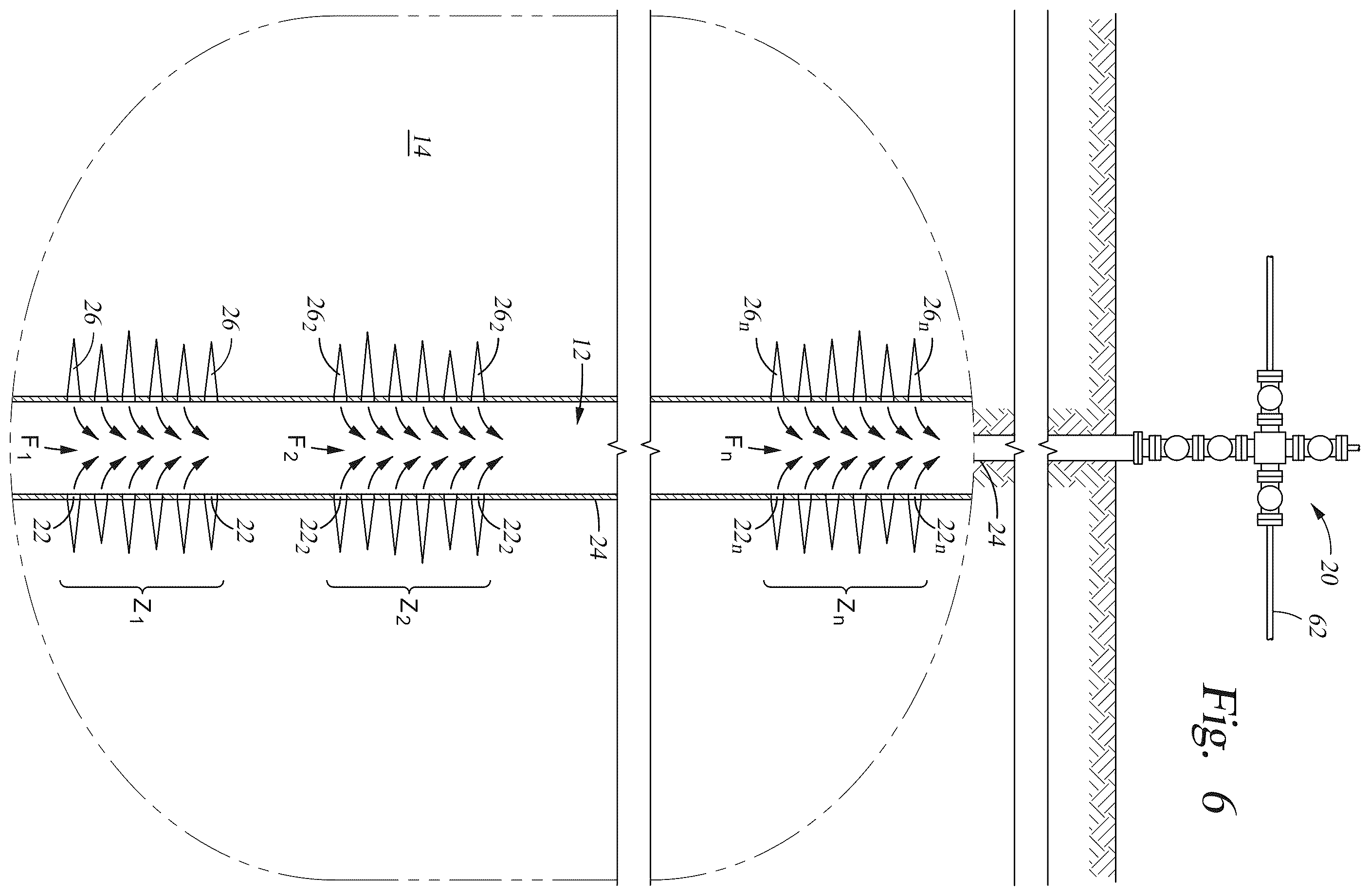 Patent US12378862 Figure 6 – Particulate buffer for attenuating corrosion of dissolvable frac plug