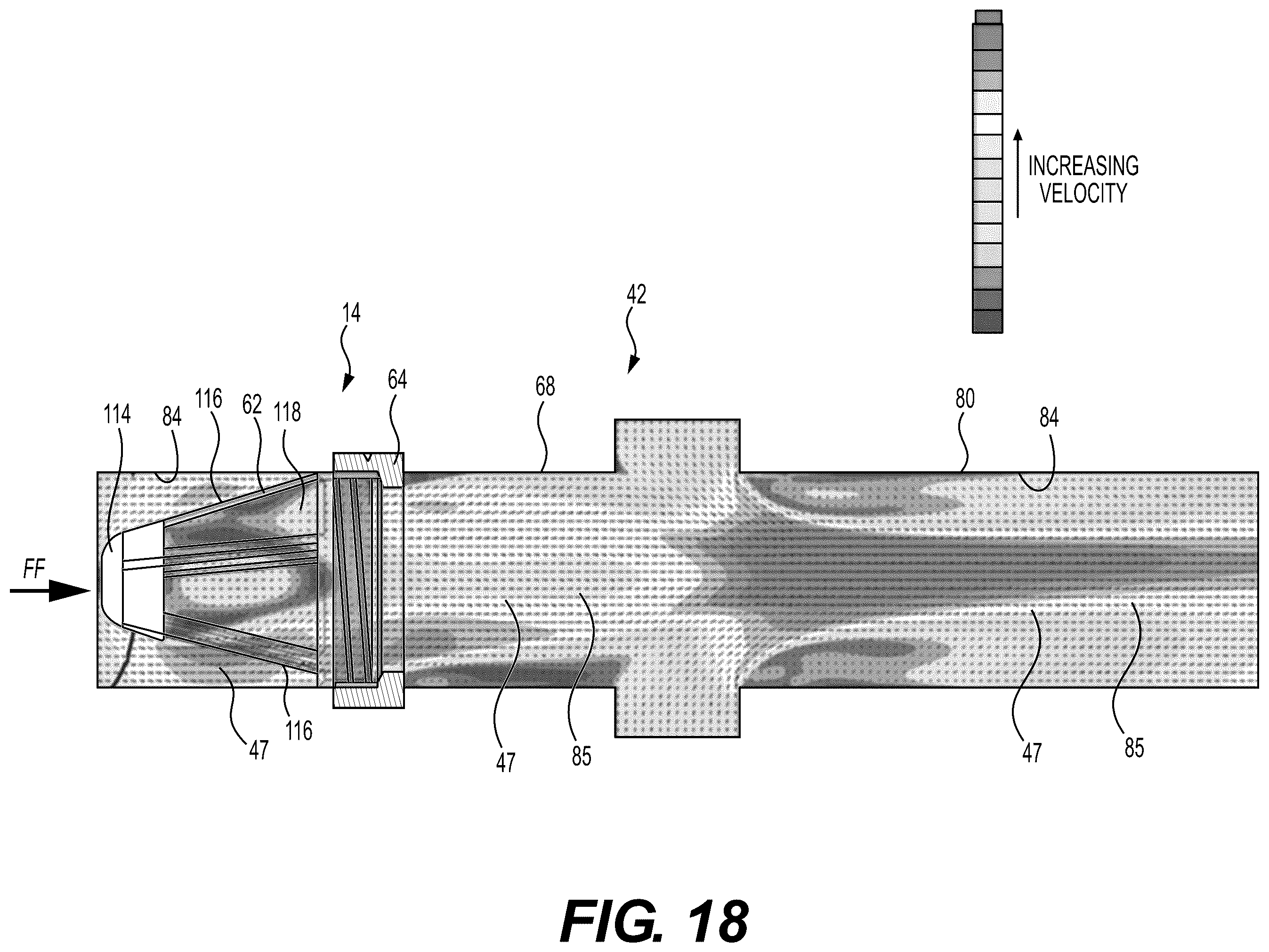 Patent US12378864 Figure 15 – Systems and methods to reduce acoustic resonance or disrupt standing wave formation in a fluid manifold of a high-pressure fracturing system