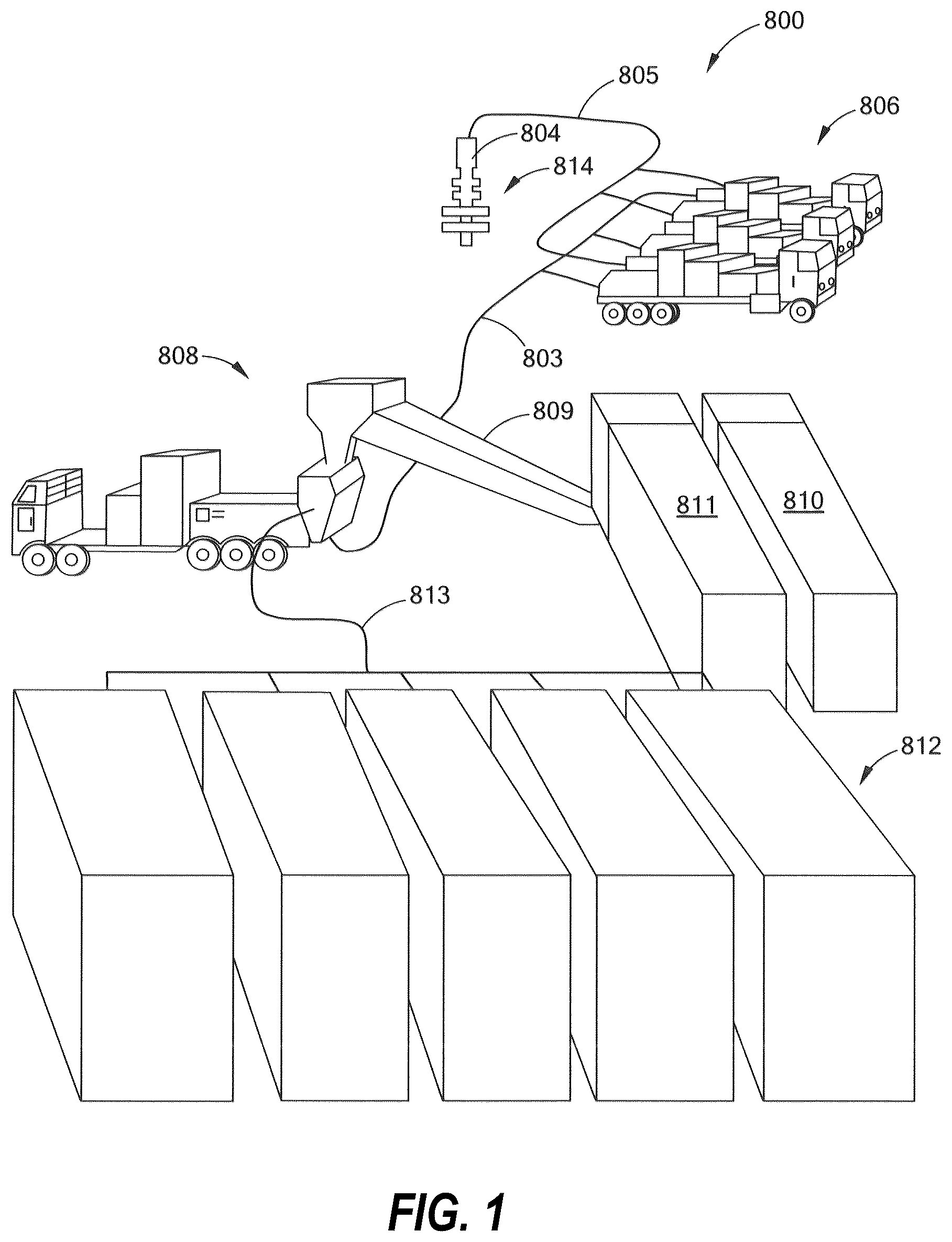 Patent US12378866 Figure 1 – Controlling fracture growth during stimulation of subsurface reservoirs using offset wells