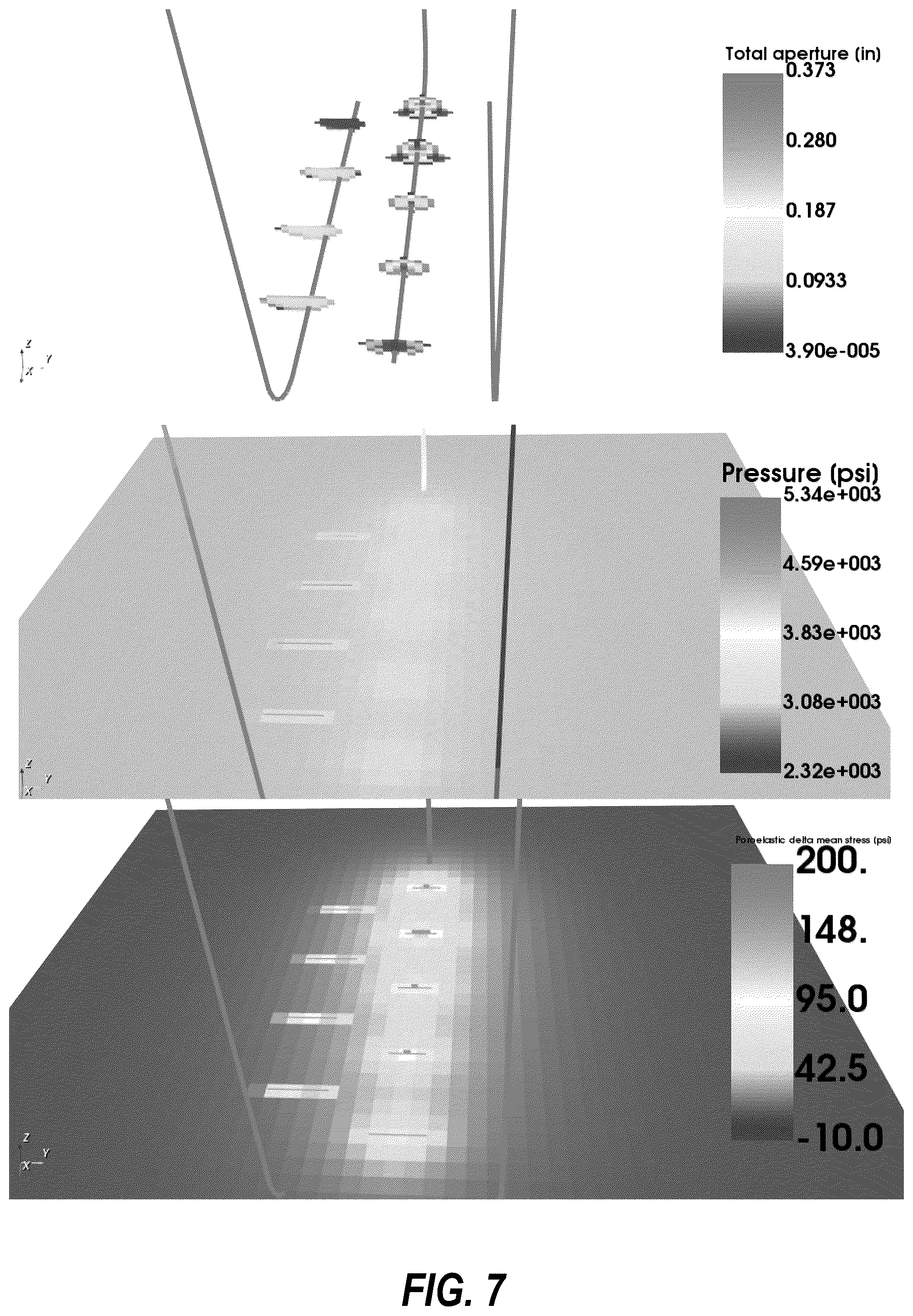 Patent US12378866 Figure 7 – Controlling fracture growth during stimulation of subsurface reservoirs using offset wells