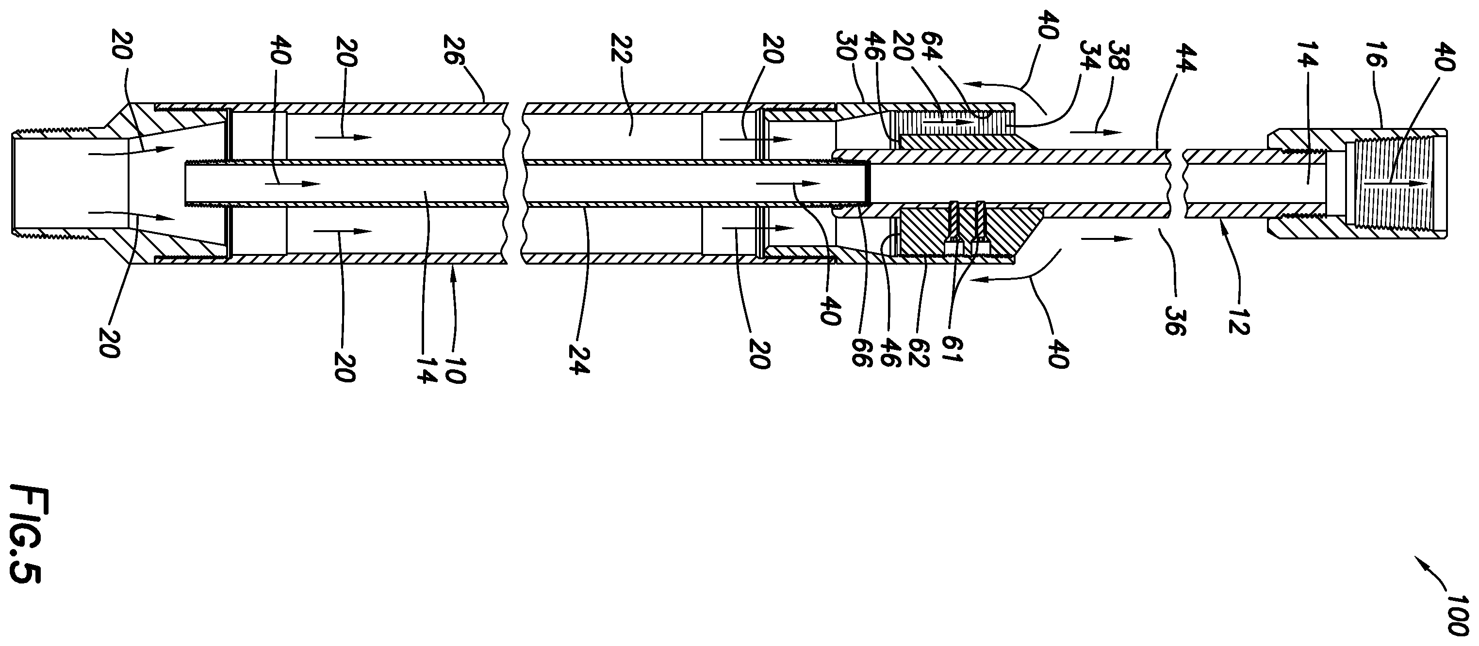 Patent US12378867 Figure 4 – Downhole liquid/gas separation system with gas discharge tool