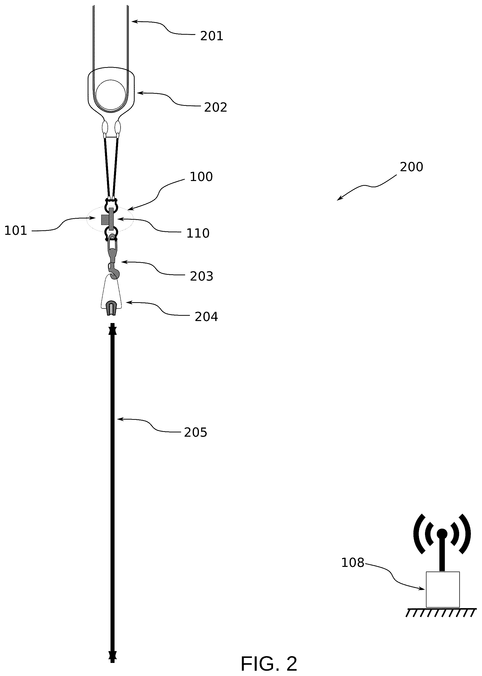 Patent US12378872 Figure 2 – Wellbore friction measurement, method and apparatus
