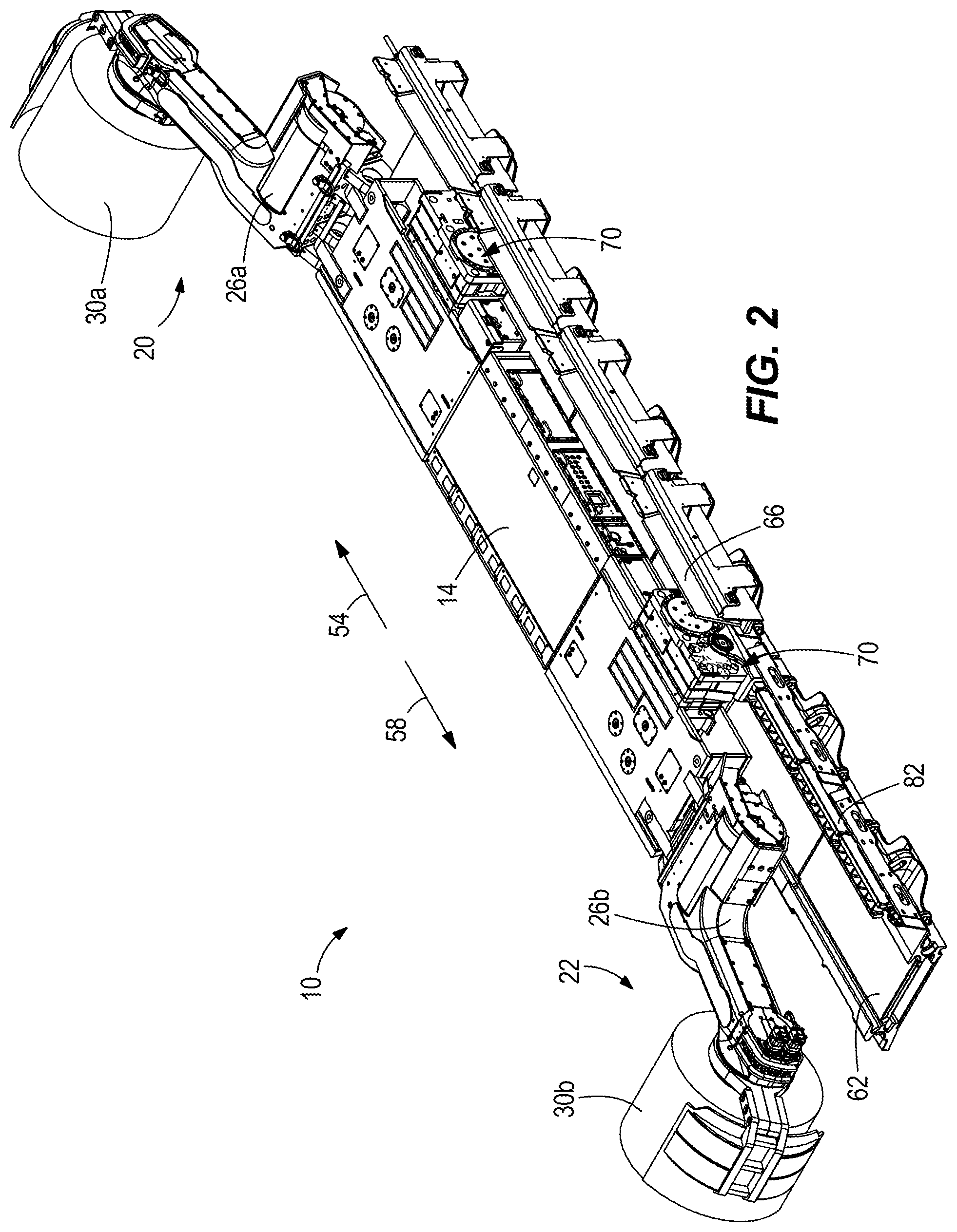 Patent US12378883 Figure 2 – Guide shoe for mining machine
