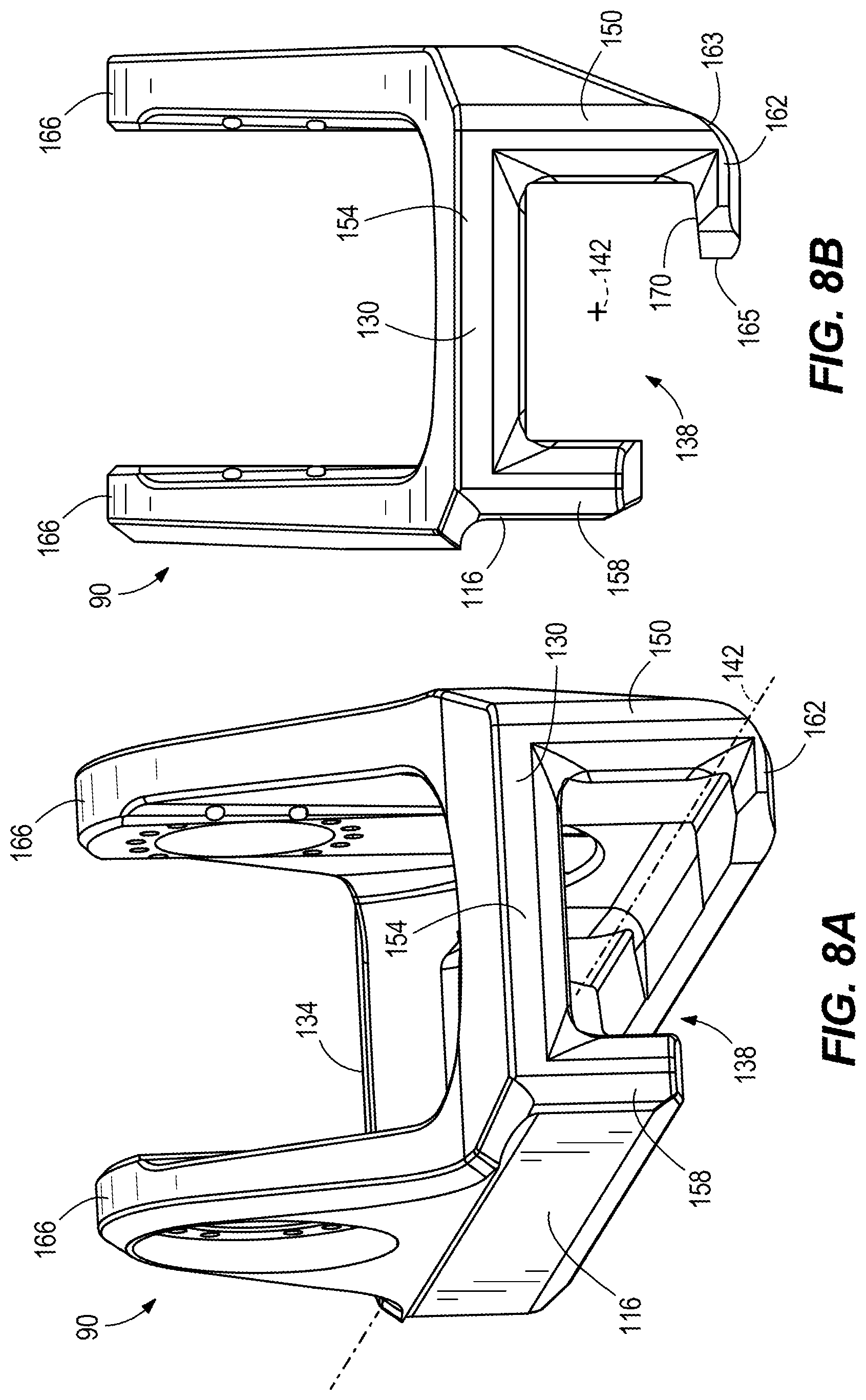 Patent US12378883 Figure 9 – Guide shoe for mining machine