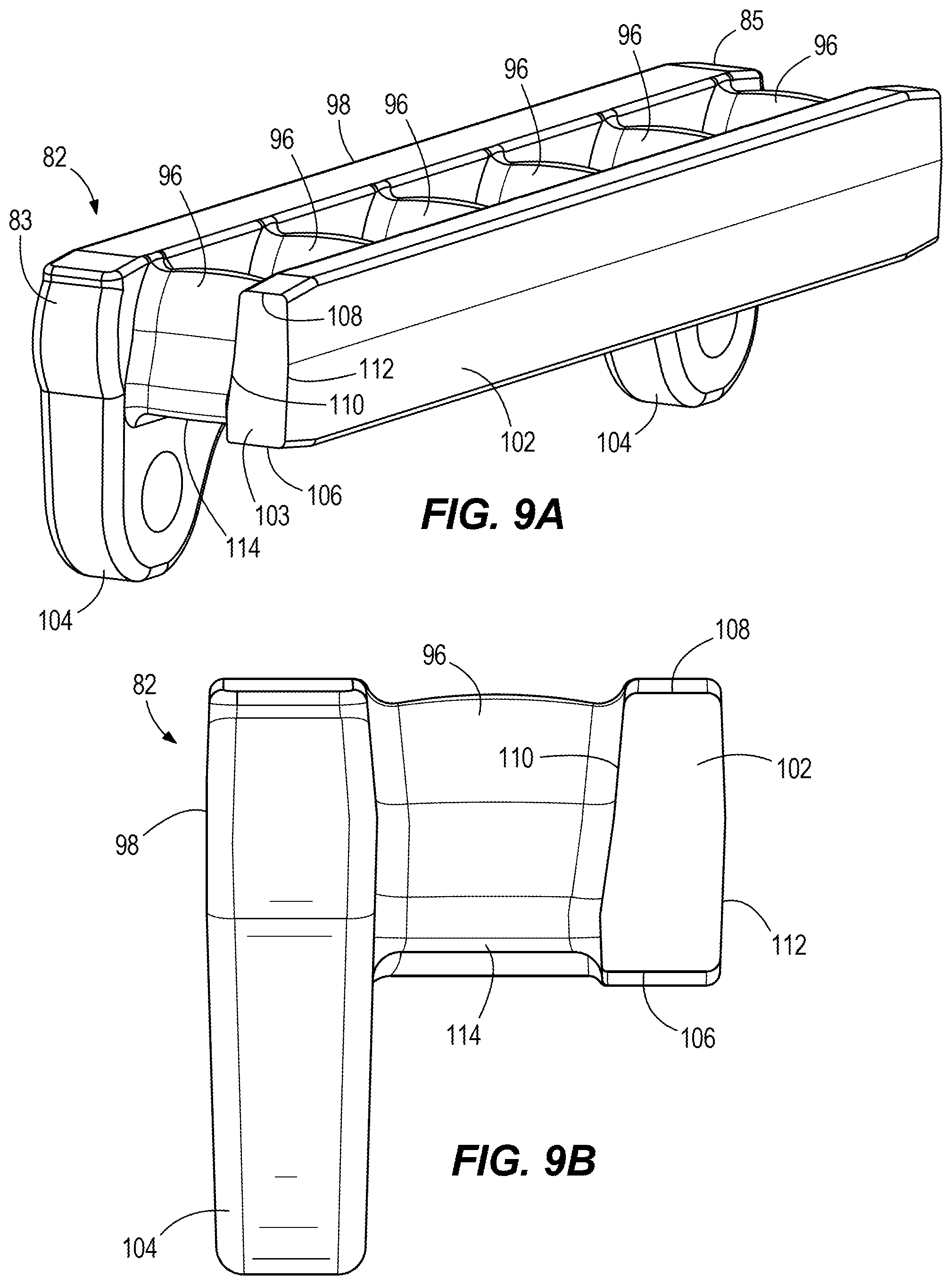 Patent US12378883 Figure 10 – Guide shoe for mining machine