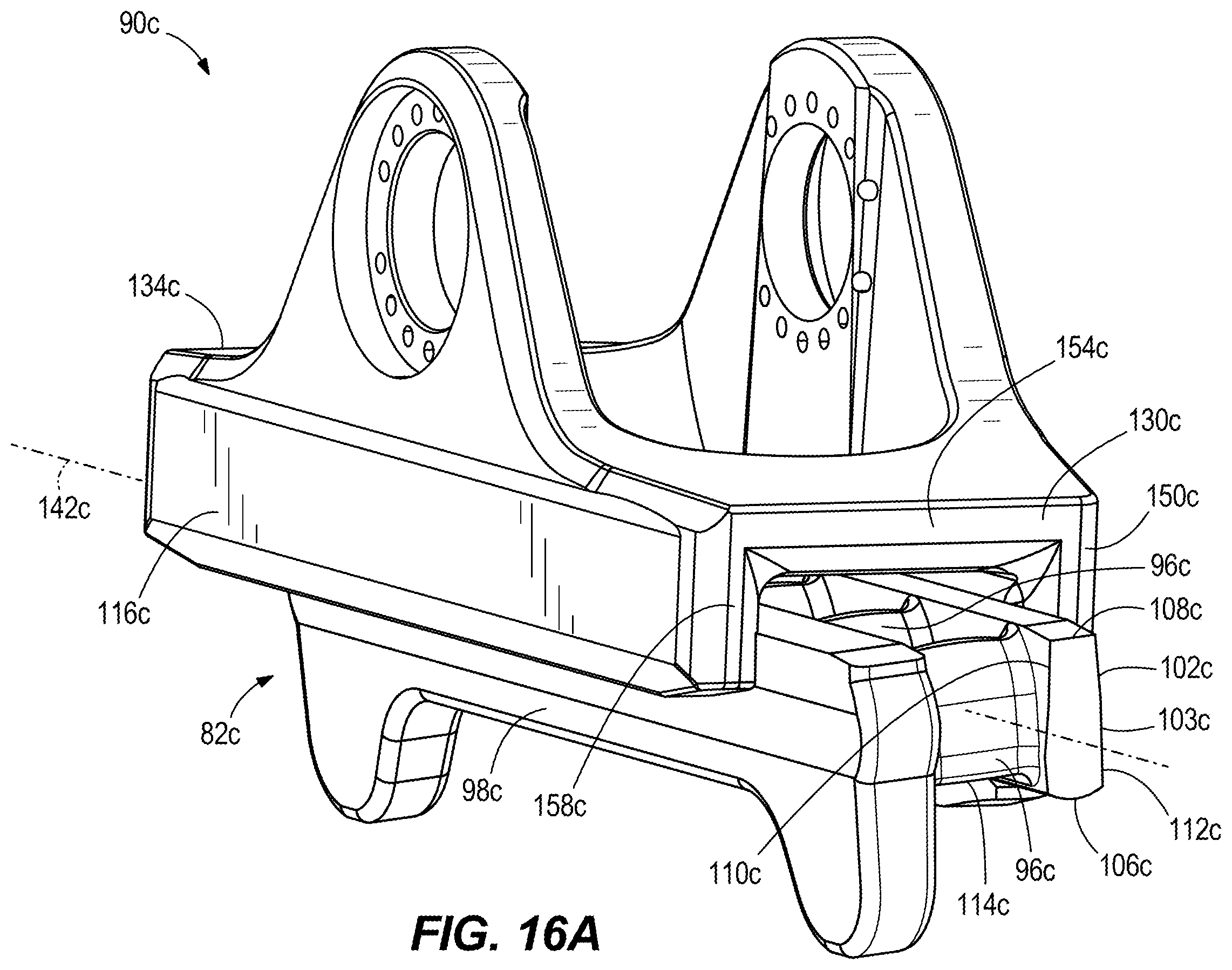 Patent US12378883 Figure 19 – Guide shoe for mining machine